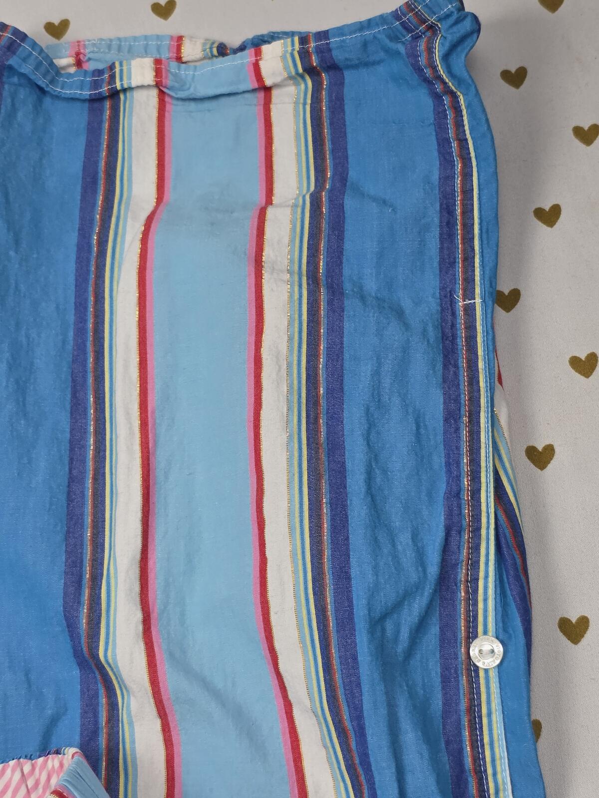 Victorias Secret PINK Vintage Cotton Striped Pajama Pants PJ Sleep Bottoms XS 06