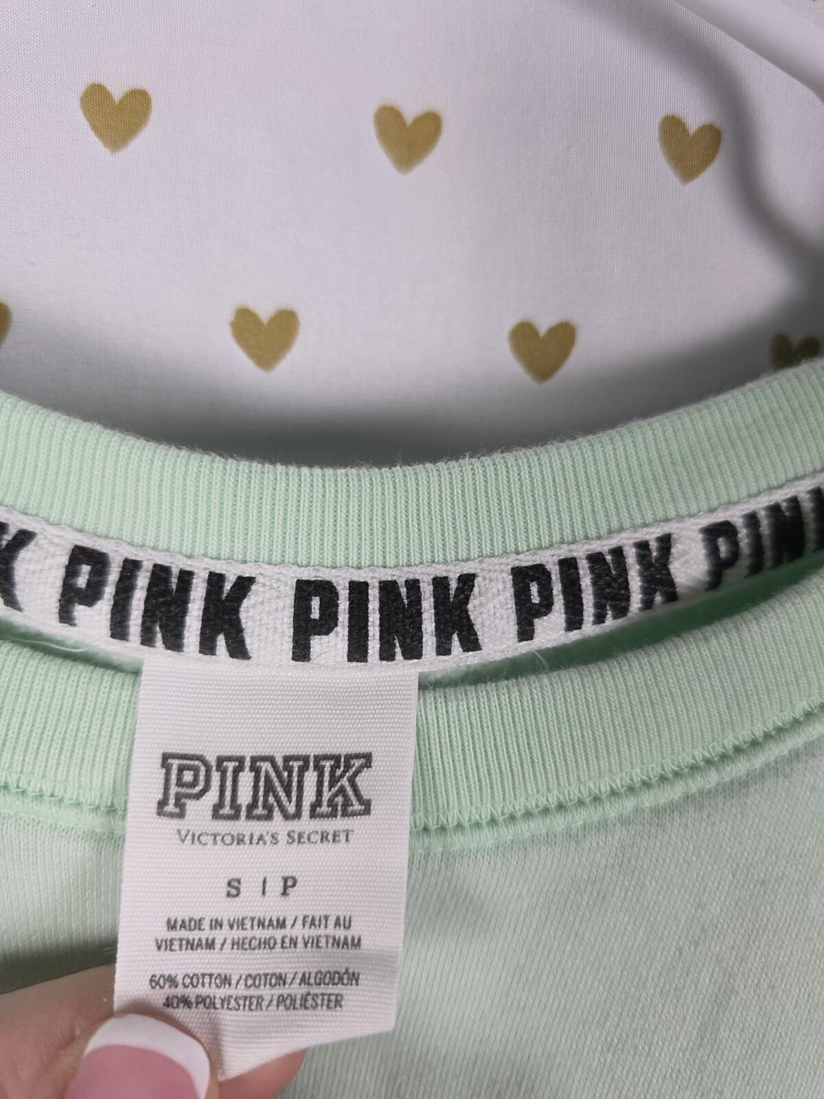 Victorias Secret Pink Hawaiian Floral Sweats Joggers Sweater SET 2pc SMALL