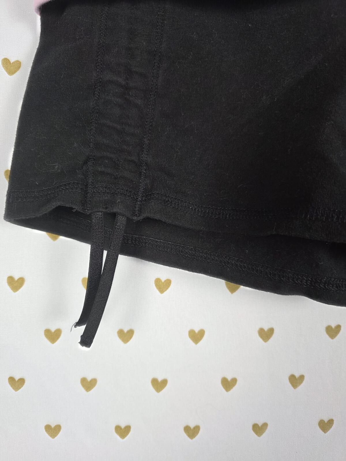 Victoria's Secret LOVE PINK Ruched Side Booty Shorts Yoga FOLDOVER y2k Vintage M