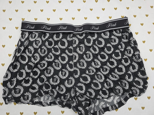 Victorias Secret PINK SMALL crest Sleep Shorts Boxers Pajama Bottoms