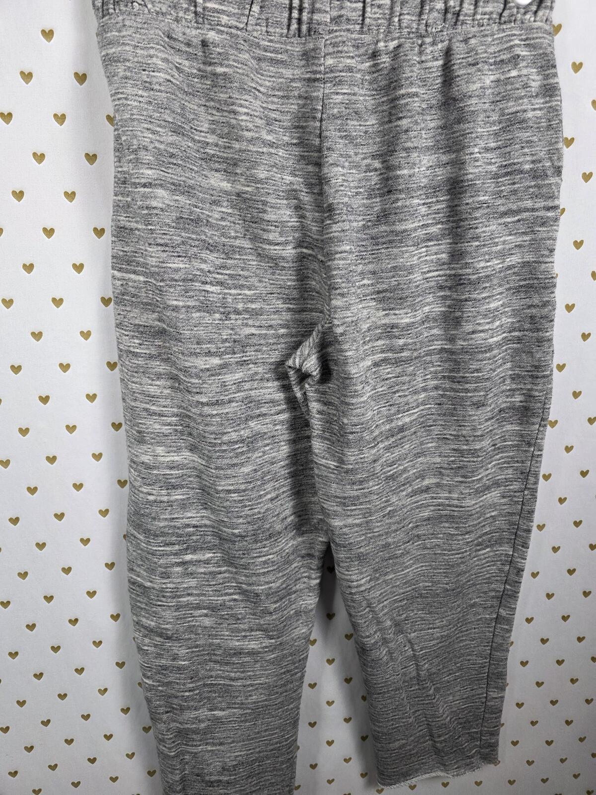 Victorias Secret PINK 2pc SET Joggers Slouchy Sweater Top Small Grey