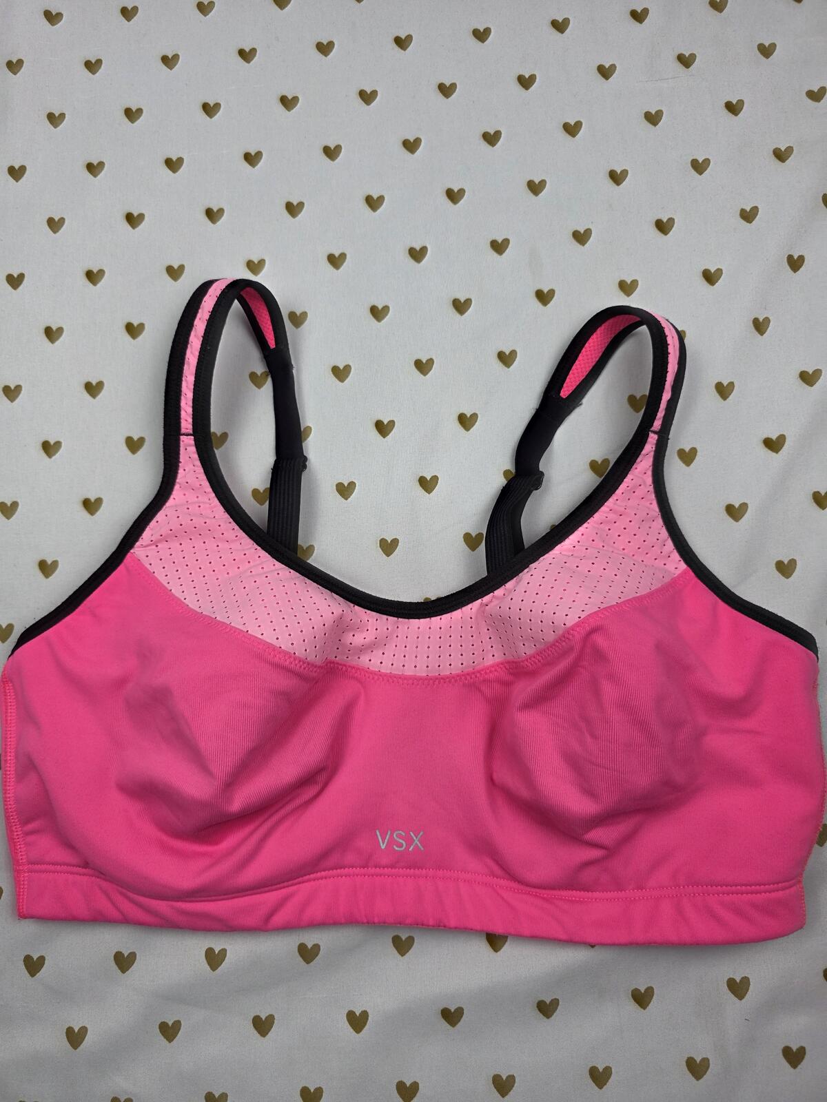 Victorias Secret SPORT Pink 36D Supportive Exercise Sports Bra