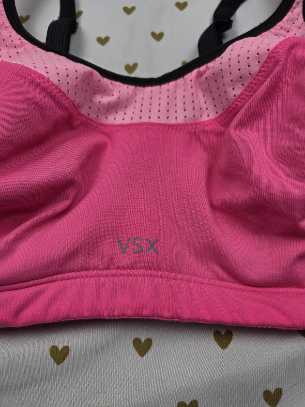 Victorias Secret SPORT Pink 36D Supportive Exercise Sports Bra