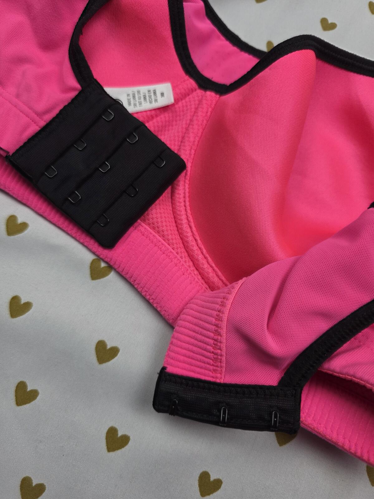 Victorias Secret SPORT Pink 36D Supportive Exercise Sports Bra