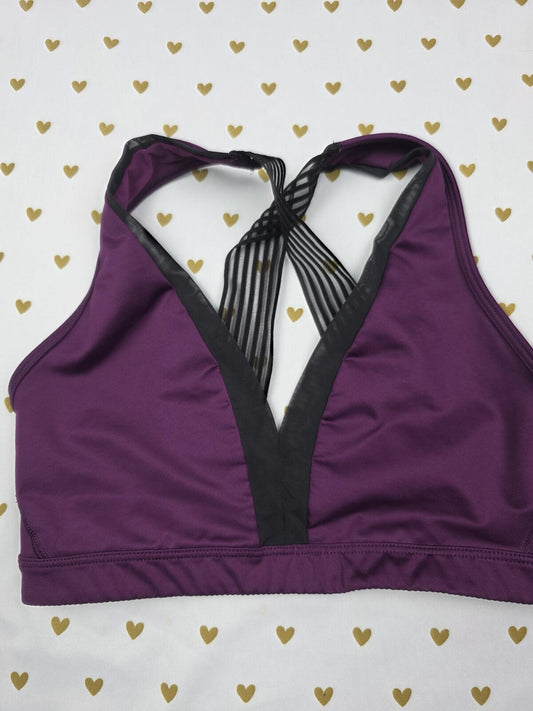 Victorias Secret SPORT Purple Sports Small Bra Bralette Bra Top Tank