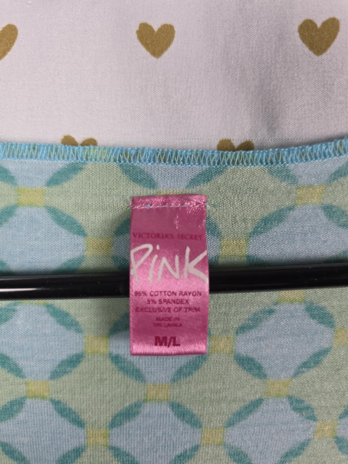 Victorias Secret PINK VINTAGE Y2k RARE Sundress Cotton Medium Large 2004