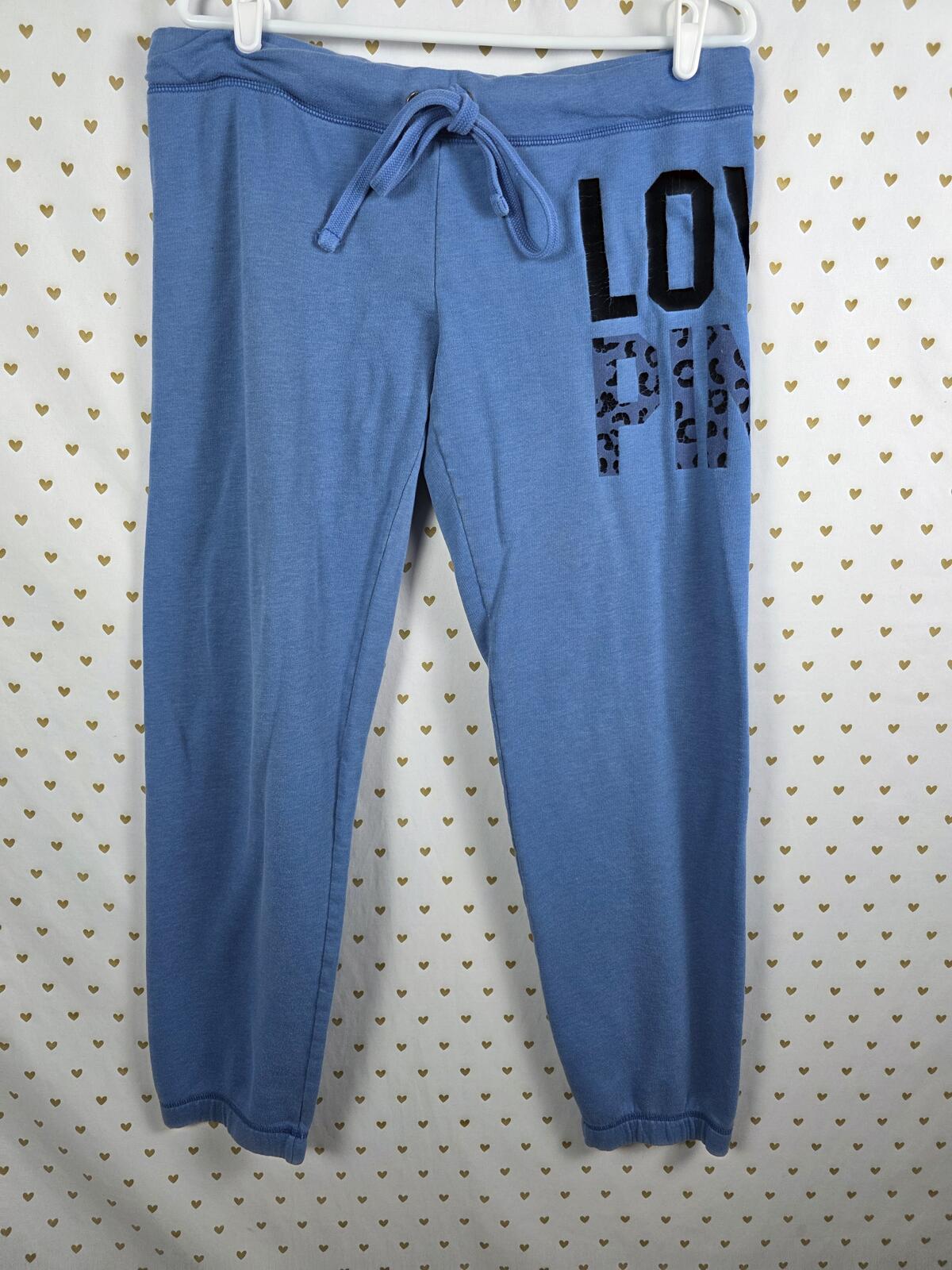 Victorias Secret PINK RARE Leopard Cheetah Joggers Sweatpants Sweats Vintage MED