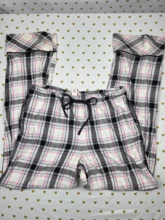 Victorias Secret Plaid Sleep Pants PJ Pajama Bottoms Small