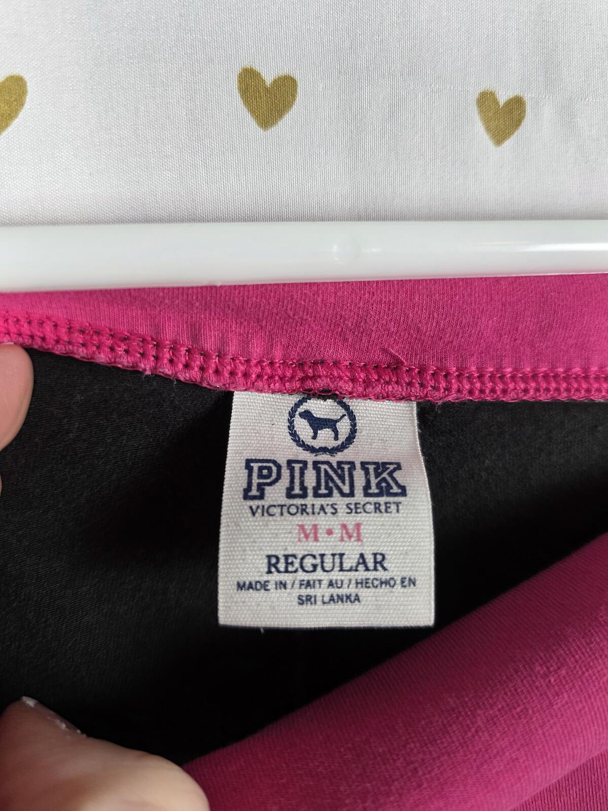 Victorias Secret PINK Cheetah  Leopard Yoga Pants Vintage Rare Y2k Medium