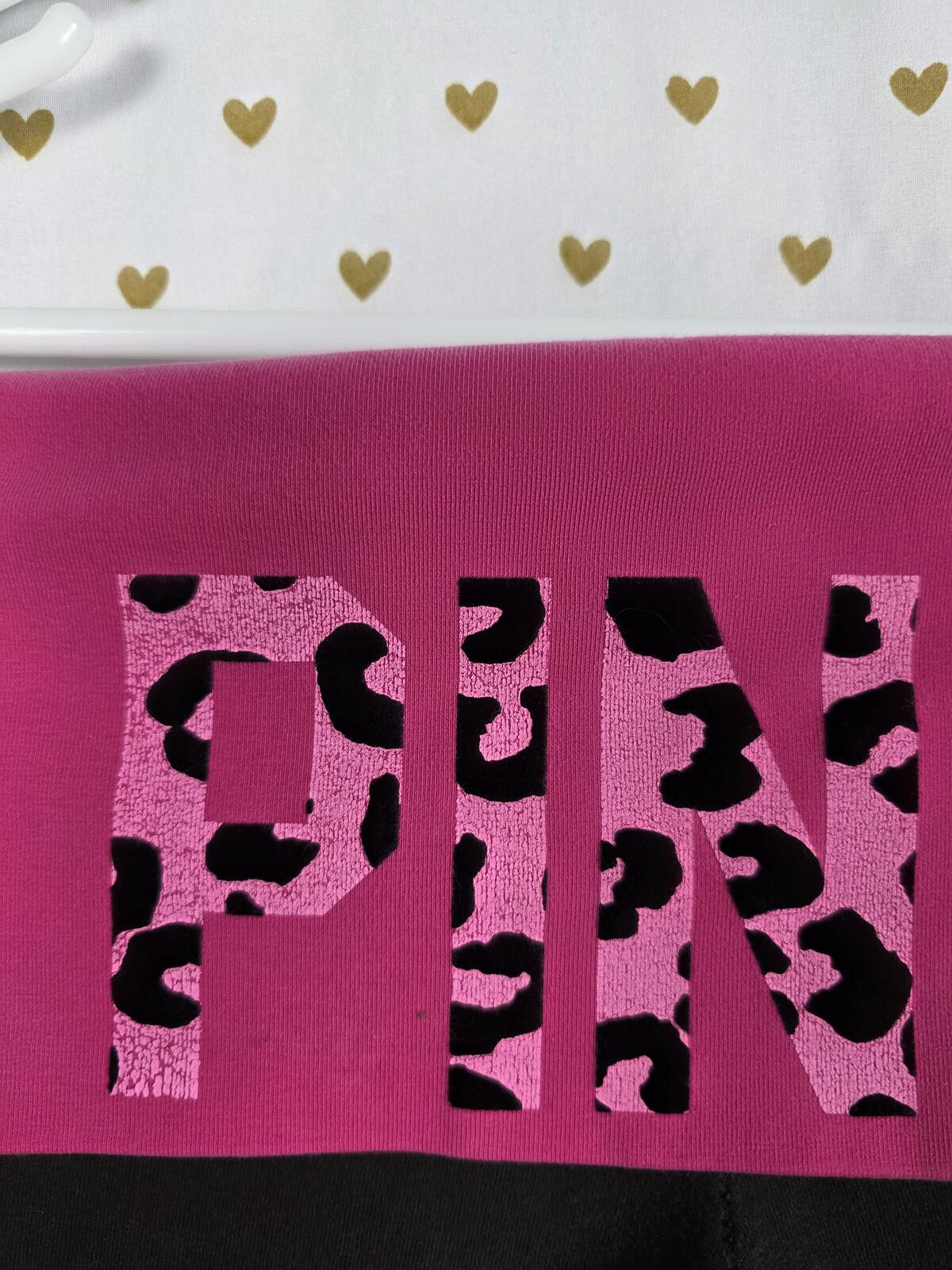 Victorias Secret PINK Cheetah  Leopard Yoga Pants Vintage Rare Y2k Medium