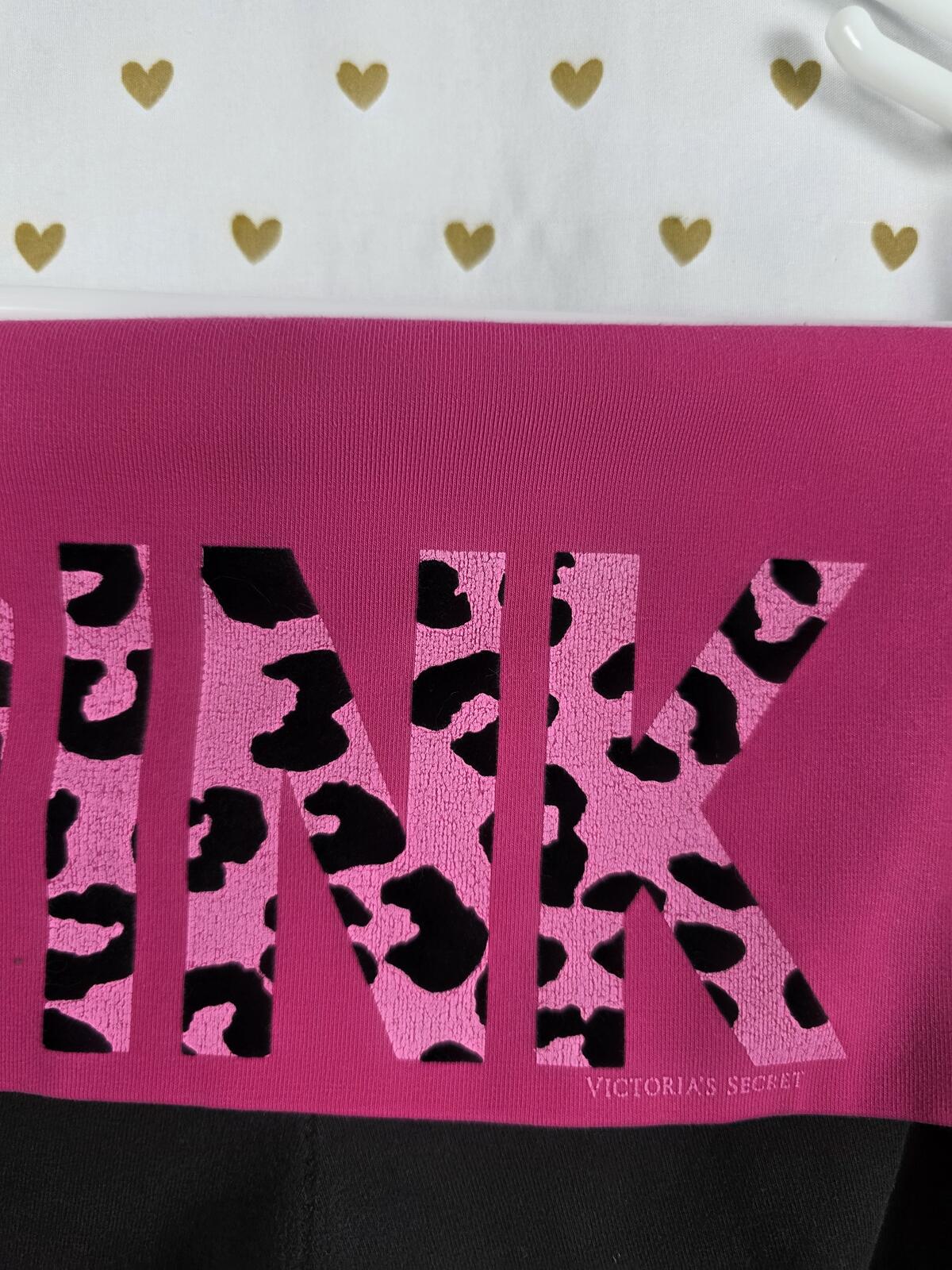 Victorias Secret PINK Cheetah  Leopard Yoga Pants Vintage Rare Y2k Medium