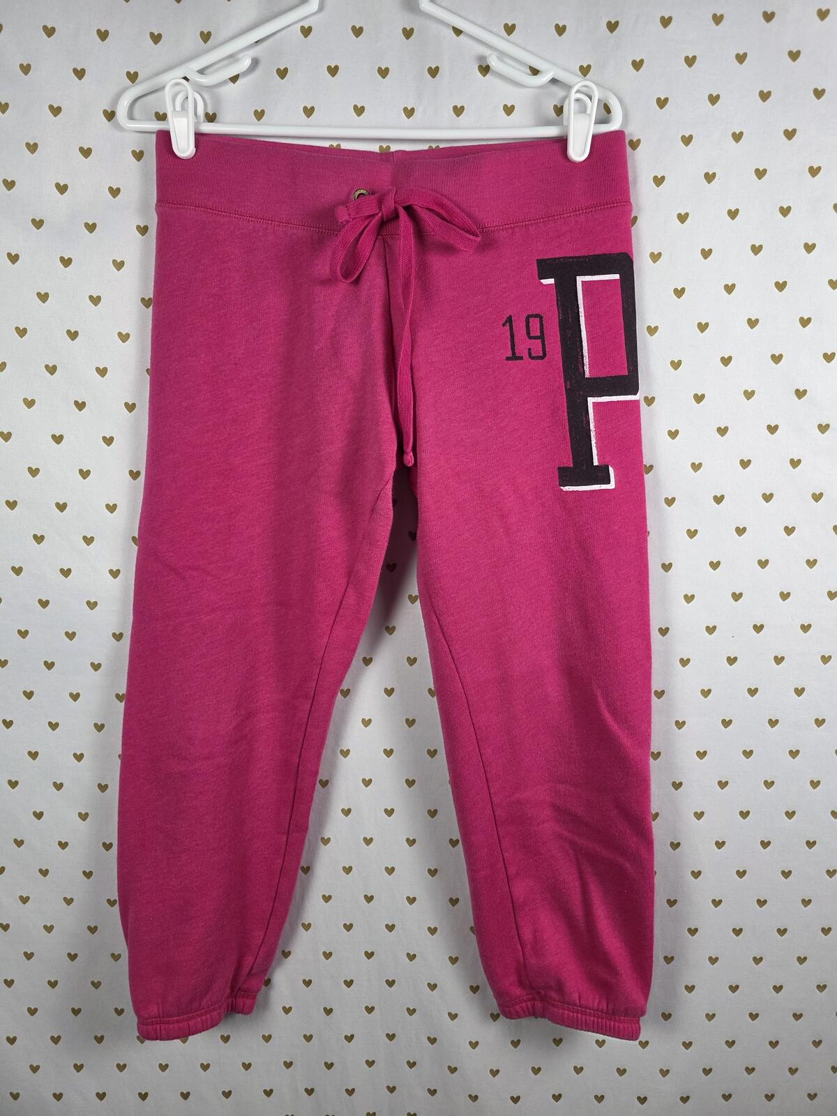 Victorias Secret PINK Logo Sweats Joggers Sweatpants Small