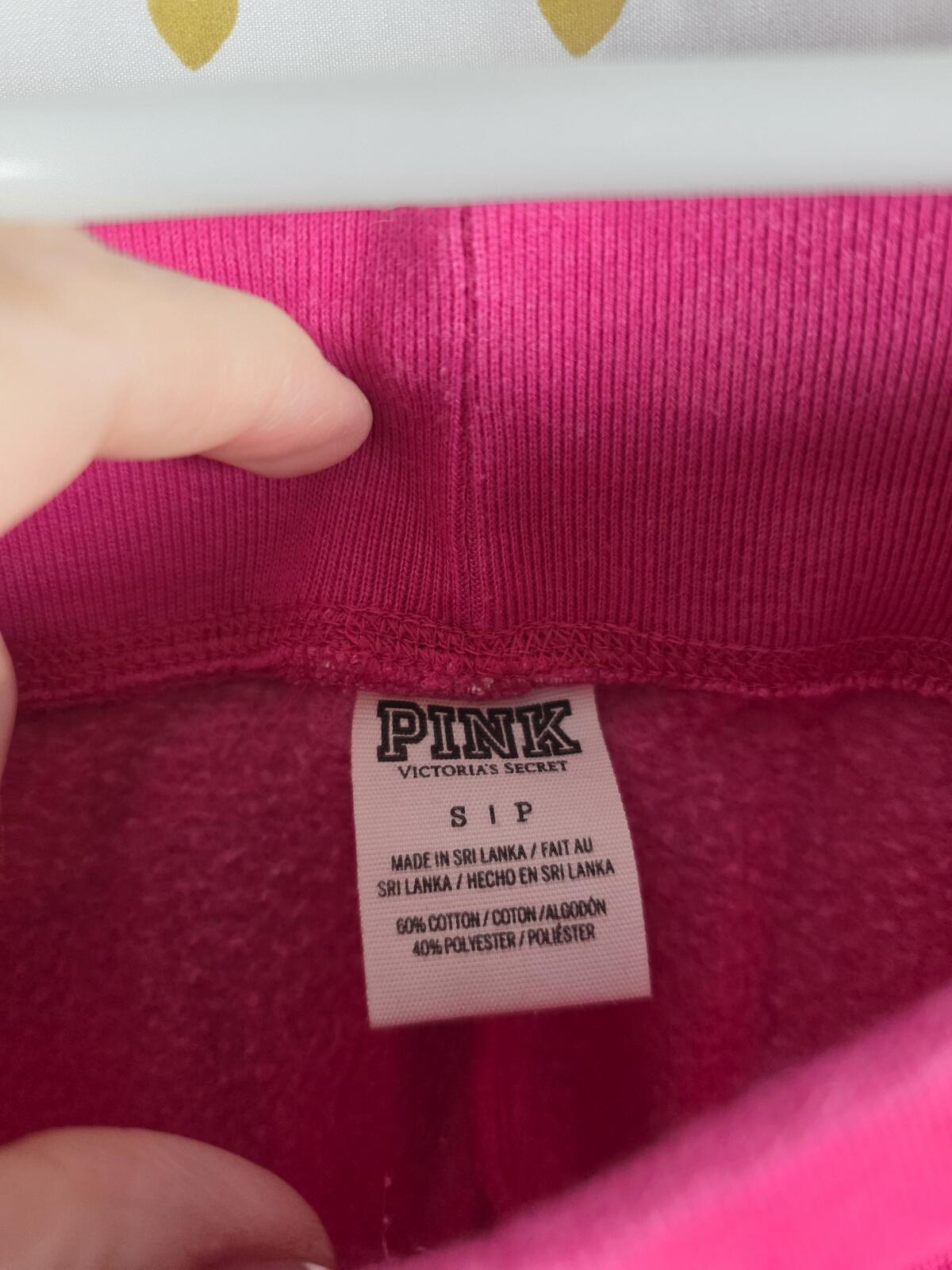 Victorias Secret PINK Logo Sweats Joggers Sweatpants Small