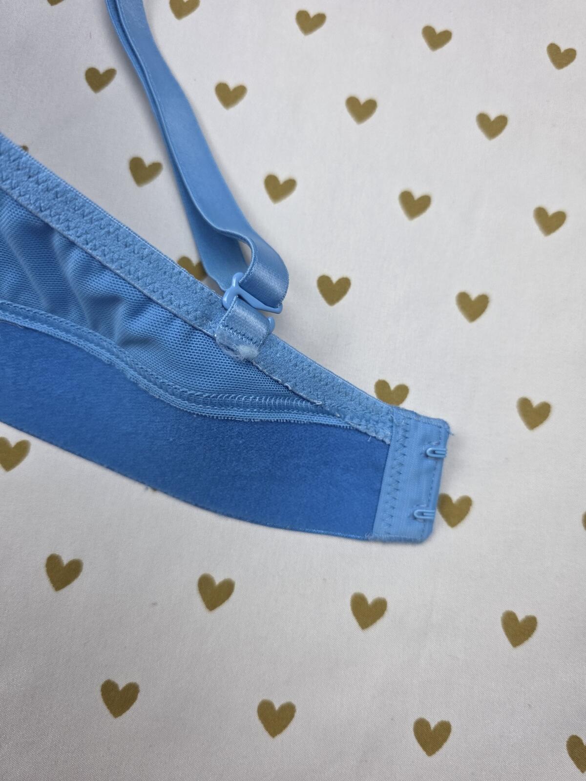 Victorias Secret PINK Blue 32DD wear Everywhere SUPER Push up Bra