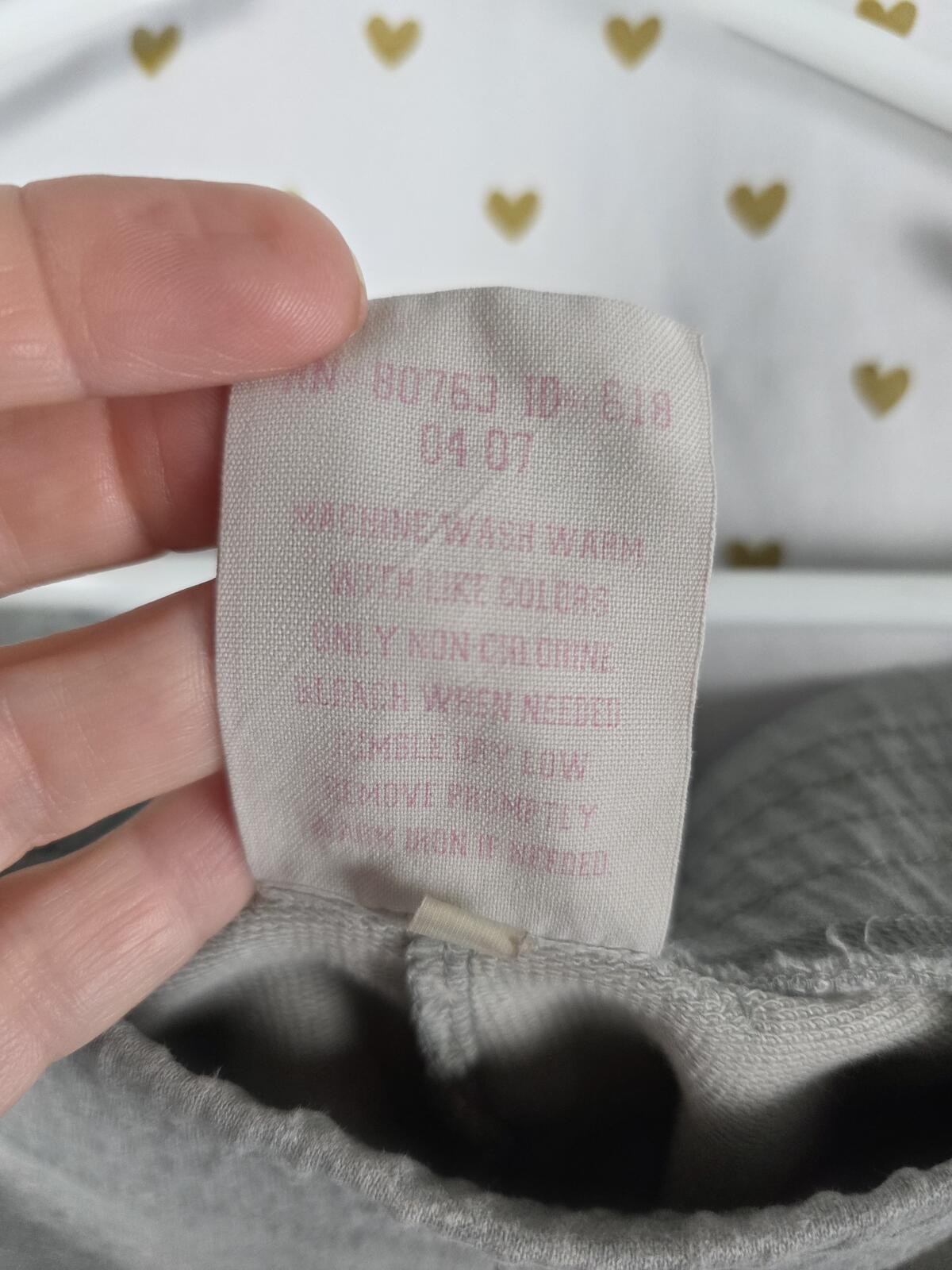 Victorias Secret PINK BOOTY SHORTS Grey Logo Grommet VINTAGE y2k '07 MEDIUM