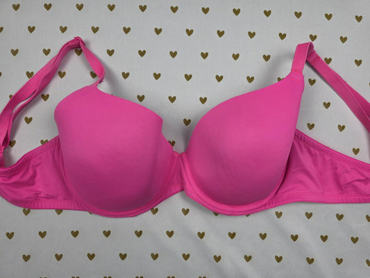 Victorias Secret Hot Pink 36D Wear Everywhere Lightly Lined Bra