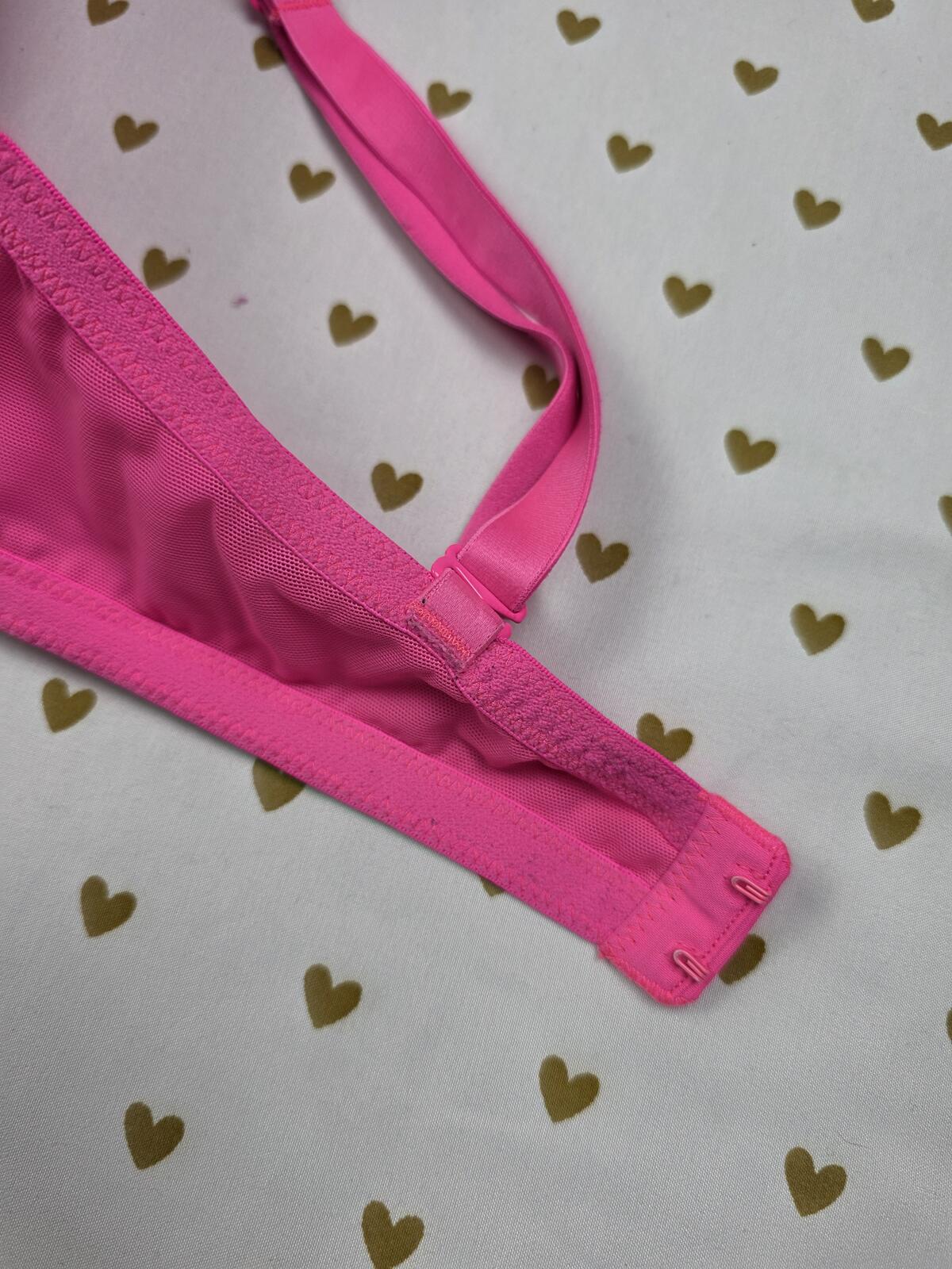 Victorias Secret Hot Pink 36D Wear Everywhere Lightly Lined Bra