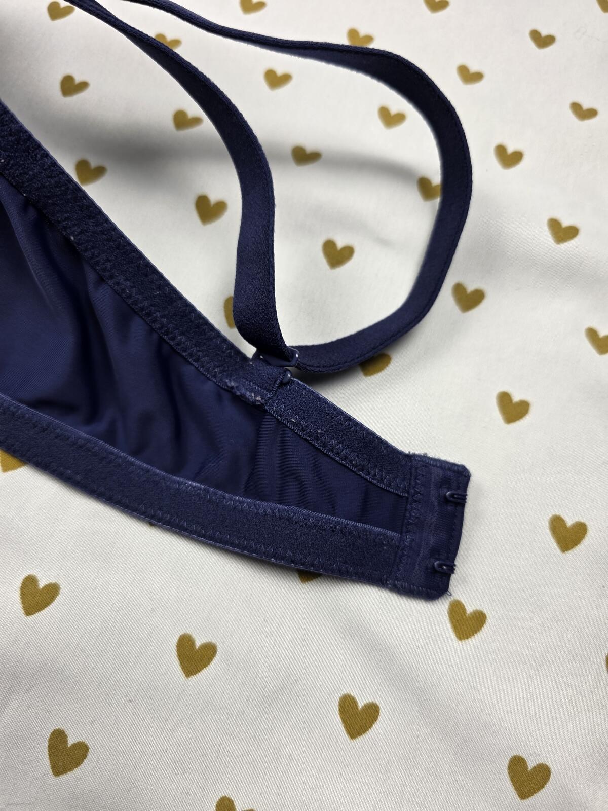 Victorias Secret PINK Blue 38D Wear Everywhere T Shirt Lightly Lined Bra