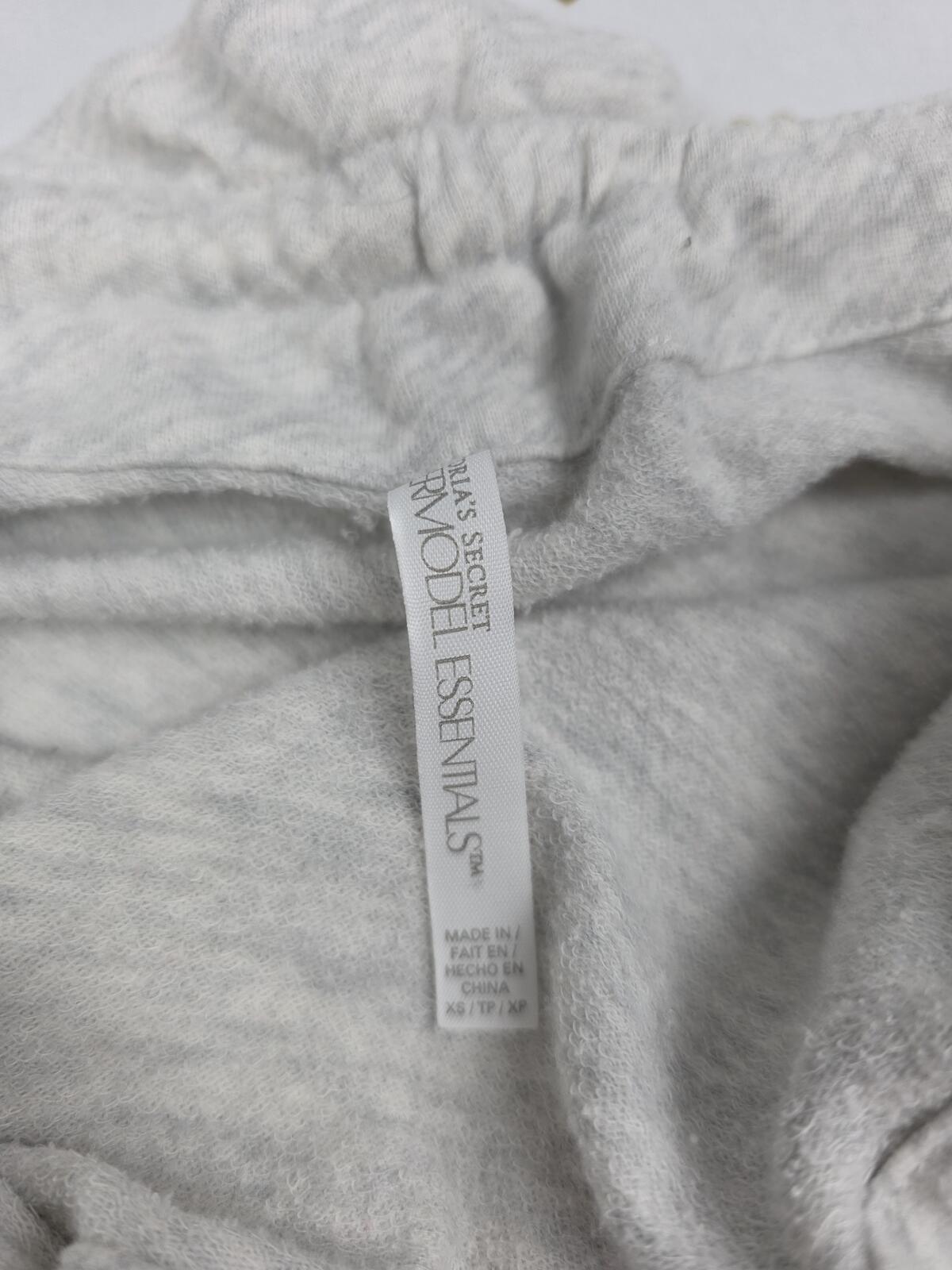 Victorias Secret SUPERMODEL ESSENTIALS Strapless Soft Romper Shorts XS Grey
