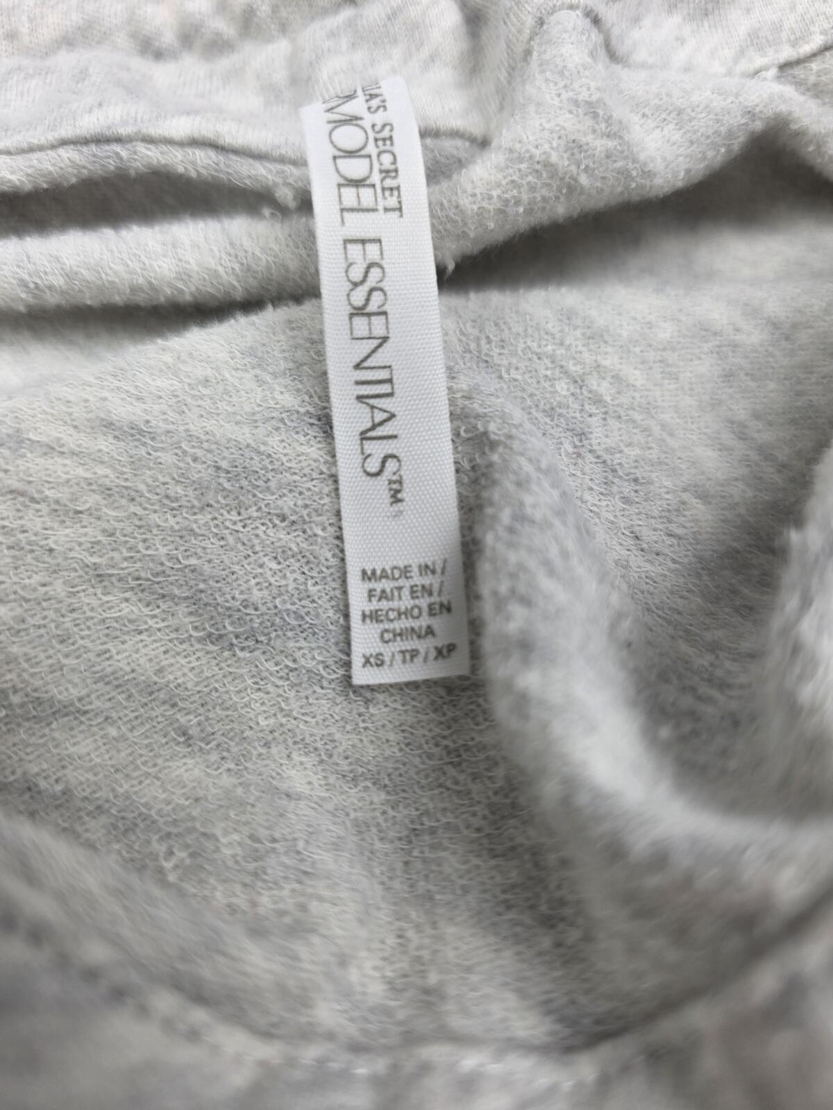 Victorias Secret SUPERMODEL ESSENTIALS Strapless Soft Romper Shorts XS Grey