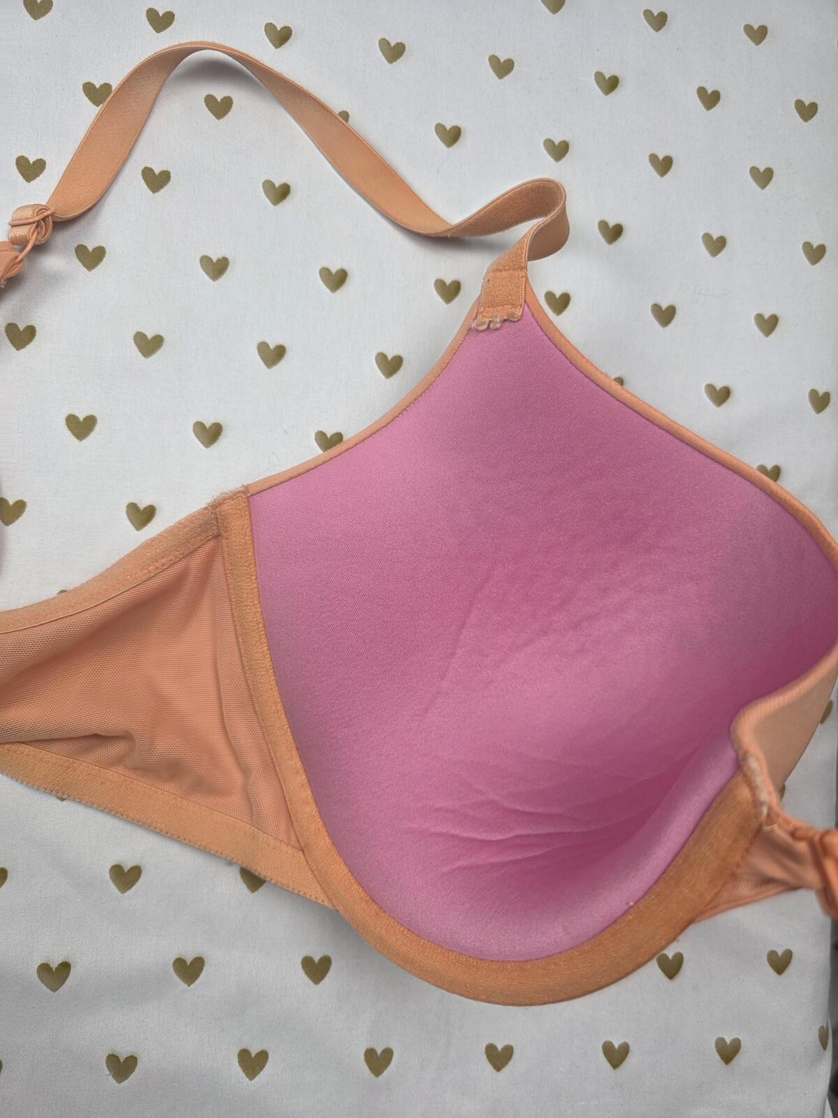 Victorias Secret PINK Front Close Racerback 38DD Wear Everywhere Push Up bra