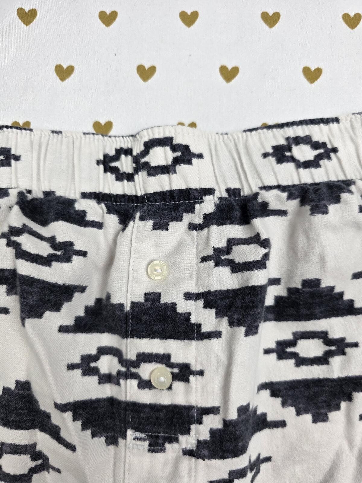 Victorias Secret PINK I ONLY SLEEP IN Shorts Boxers Pajama Bottoms Aztec LARGE