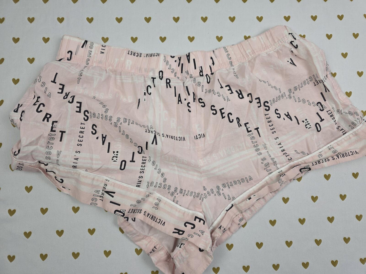 Victorias Secret  Logo Small  Sleep Shorts Boxers Pajama Bottoms