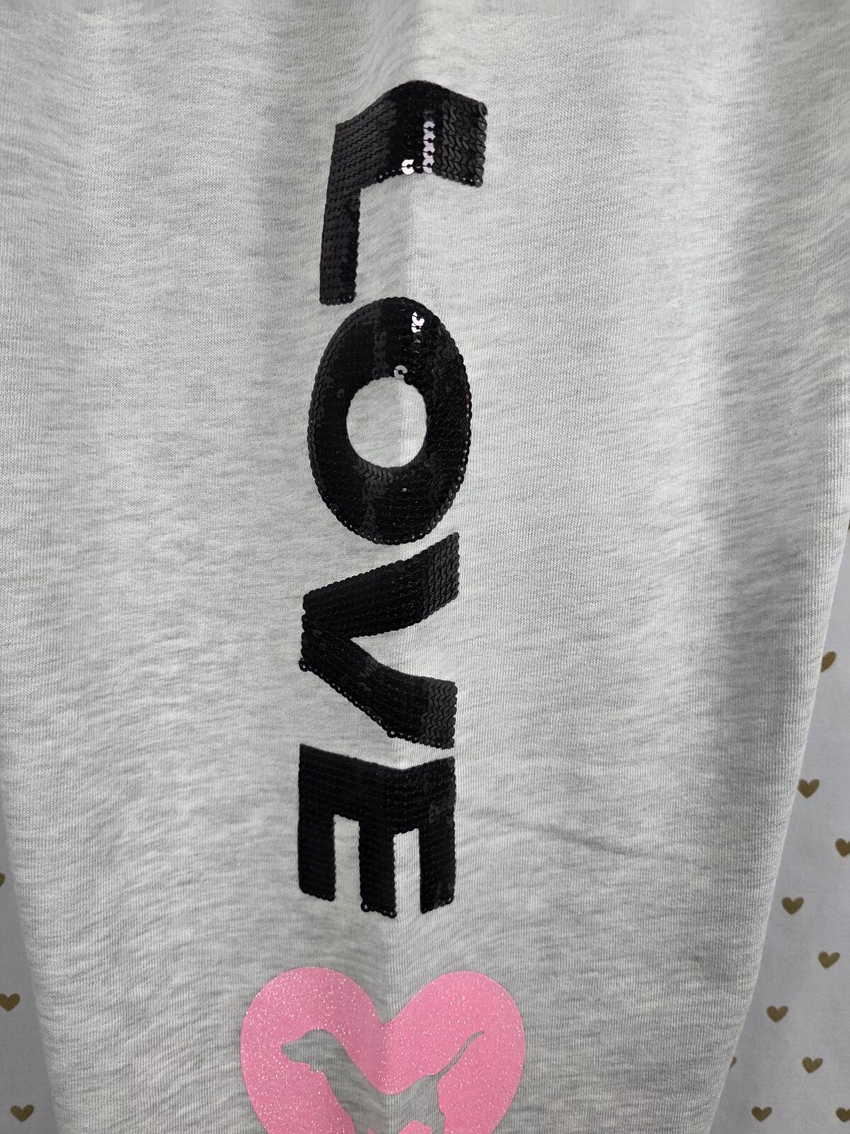 Victorias Secret PINK CAMPUS ORIGINALS Love Sweats Joggers Sweatpants MEDIUM NEW