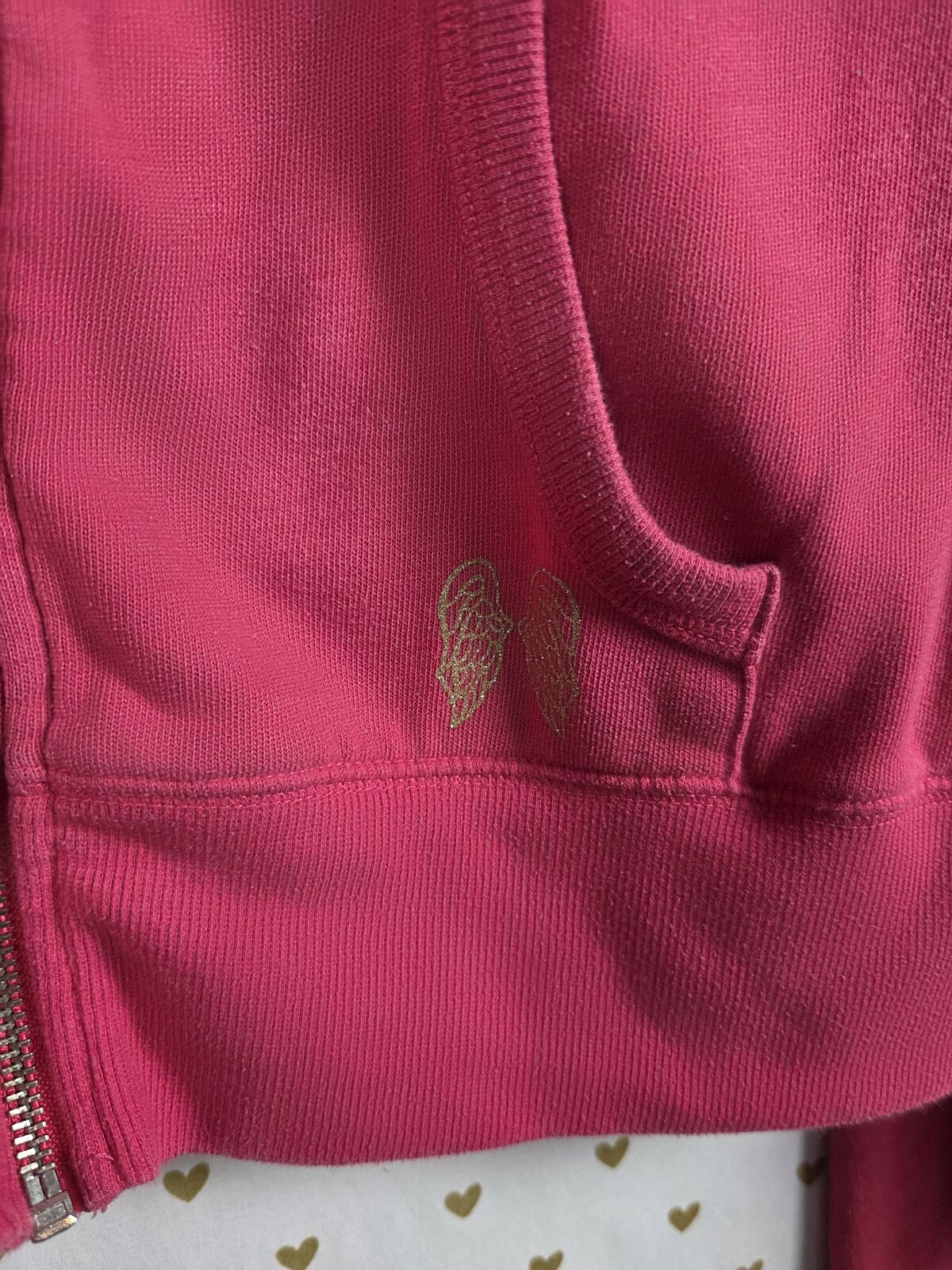 Victorias Secret BLING 2pc SET HOODIE SWEATPANTS ANGEL MEDIUM LARGE