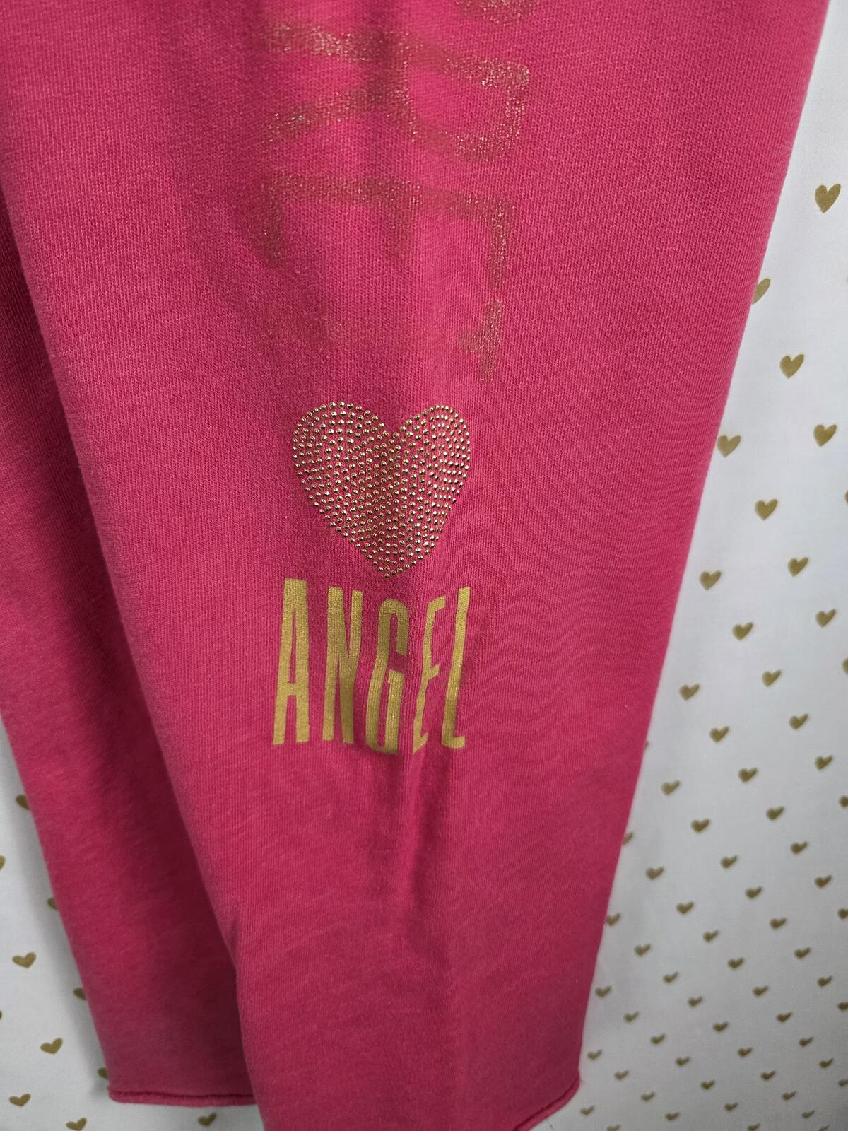 Victorias Secret BLING 2pc SET HOODIE SWEATPANTS ANGEL MEDIUM LARGE