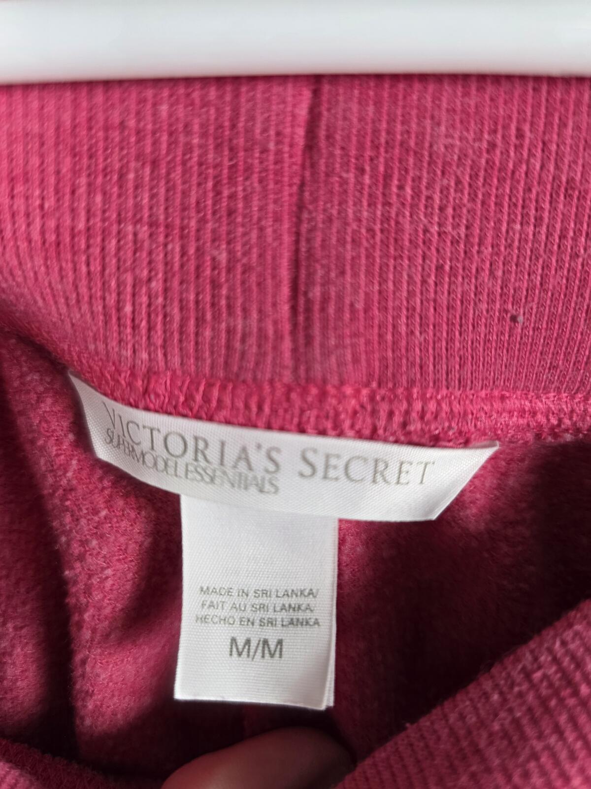 Victorias Secret BLING 2pc SET HOODIE SWEATPANTS ANGEL MEDIUM LARGE