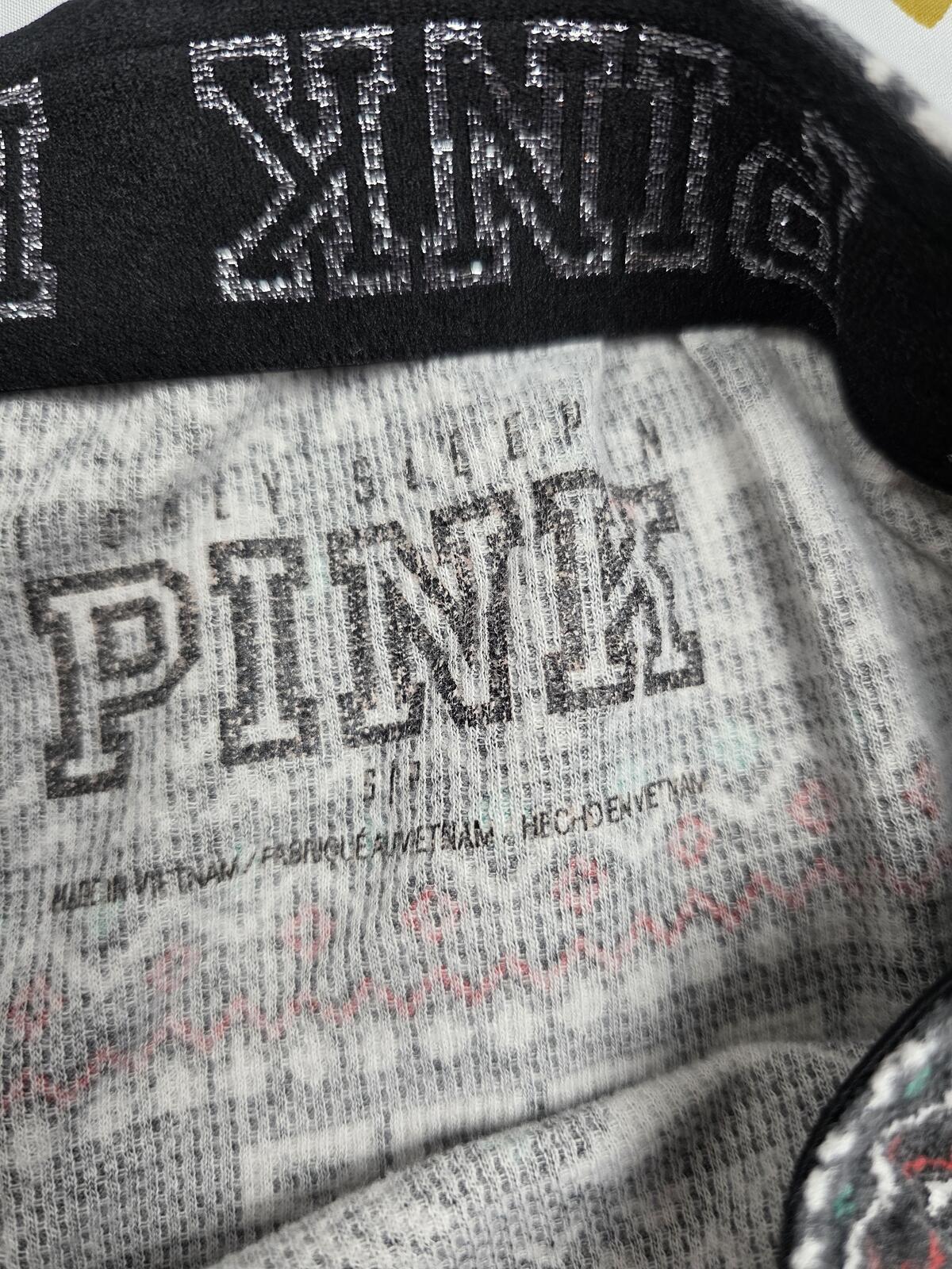 Victorias Secret PINK Vintage WINTER Sleep Shorts Boxers Pajama Bottoms SMALL