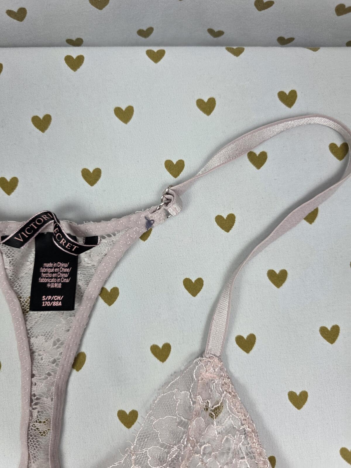 Victorias Secret Sheer Sexy Babydoll Nightie Lingerie Racerback SMALL