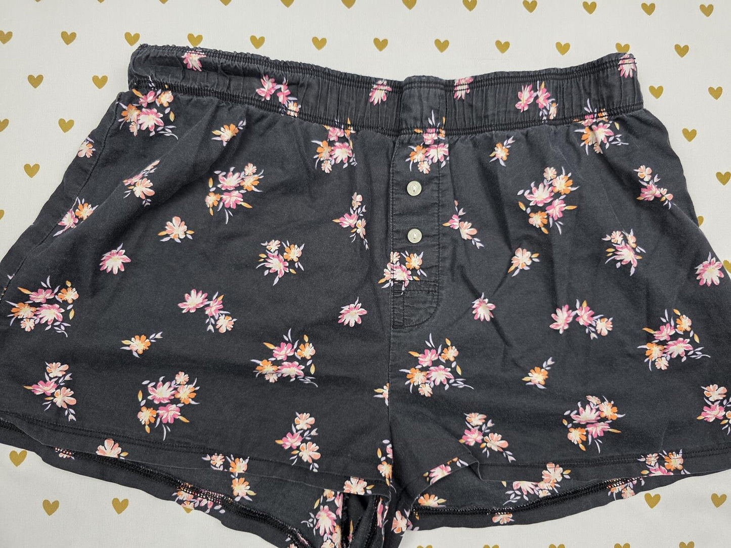 Victorias Secret PINK FLORAL Sleep Shorts Boxers Pajama Bottoms XS