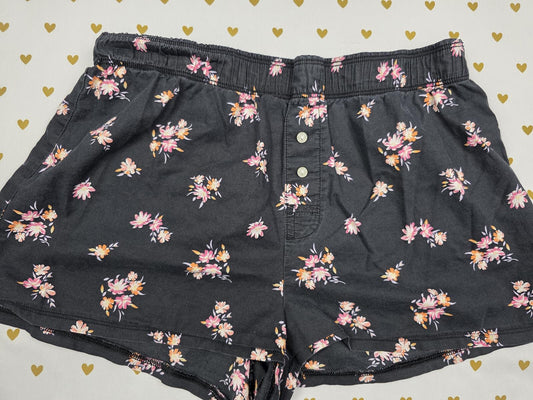 Victorias Secret PINK FLORAL Sleep Shorts Boxers Pajama Bottoms XS