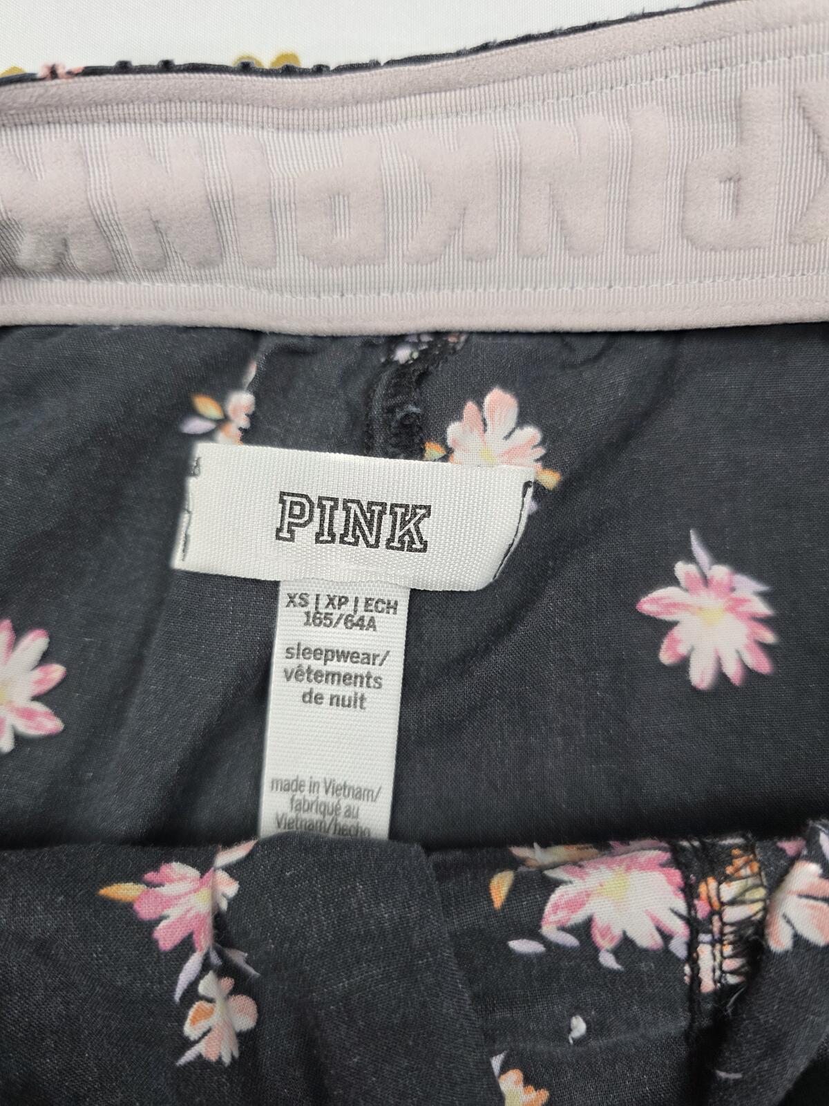 Victorias Secret PINK FLORAL Sleep Shorts Boxers Pajama Bottoms XS