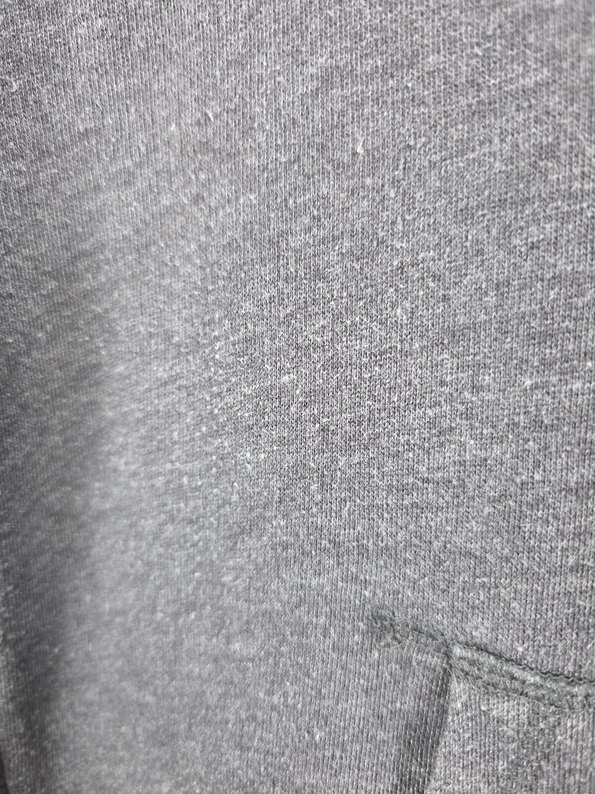 Victorias Secret Pink BLING LOVE Logo Full Zip Grey Hoodie Jacket LARGE