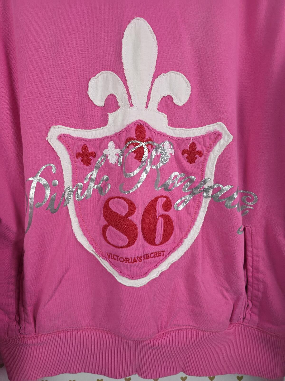 Victorias Secret Pink VINTAGE y2k ROYAL Sweater Shirt '06 Medium HTF
