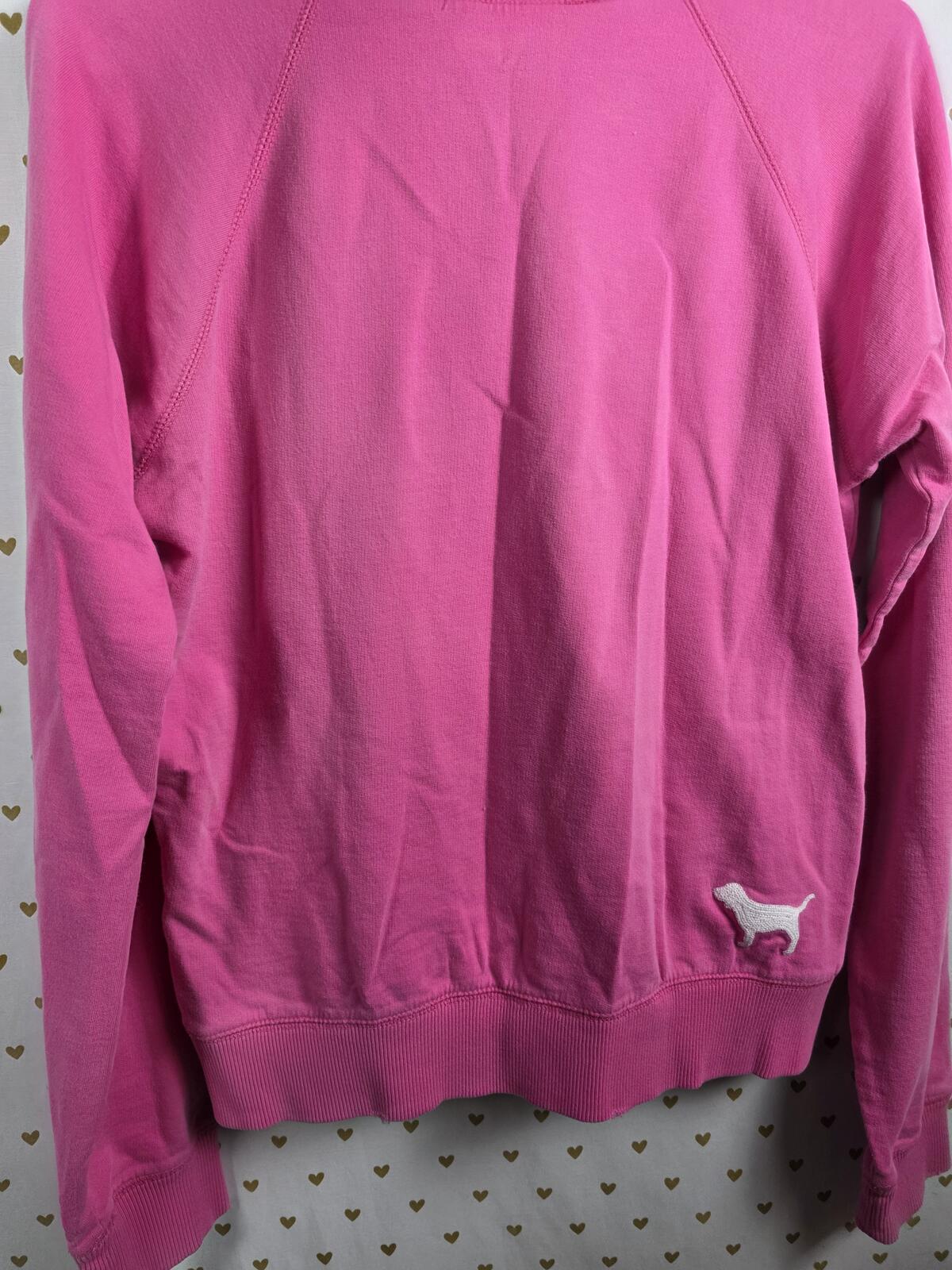 Victorias Secret Pink VINTAGE y2k ROYAL Sweater Shirt '06 Medium HTF