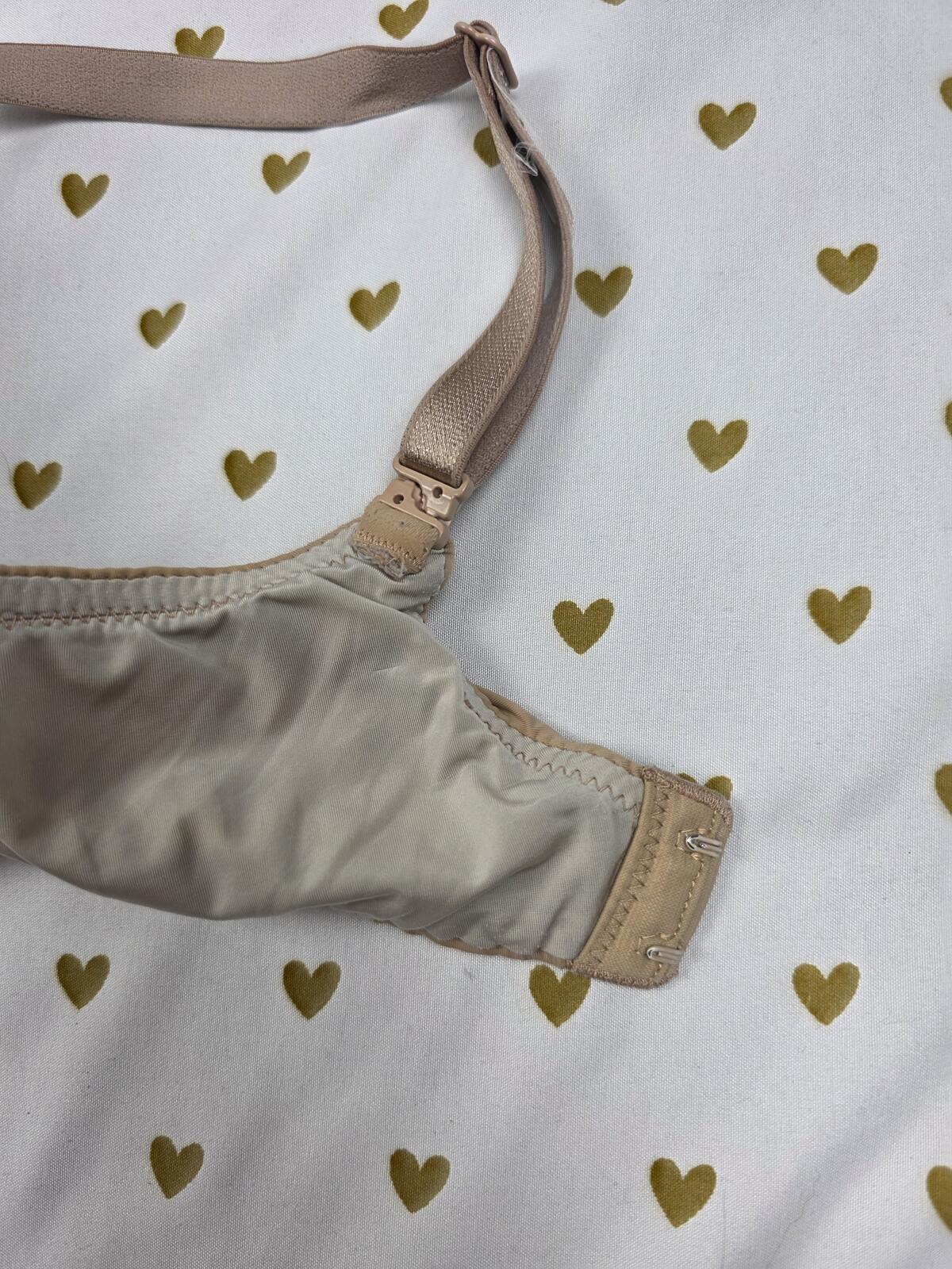 Victorias Secret Beige T shirt Lighly Lined Demi Balconette Bra 34D