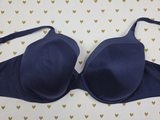 Victoria's Secret Blue Body By Victoria Lined Perfect Coverage Bra 36DDD