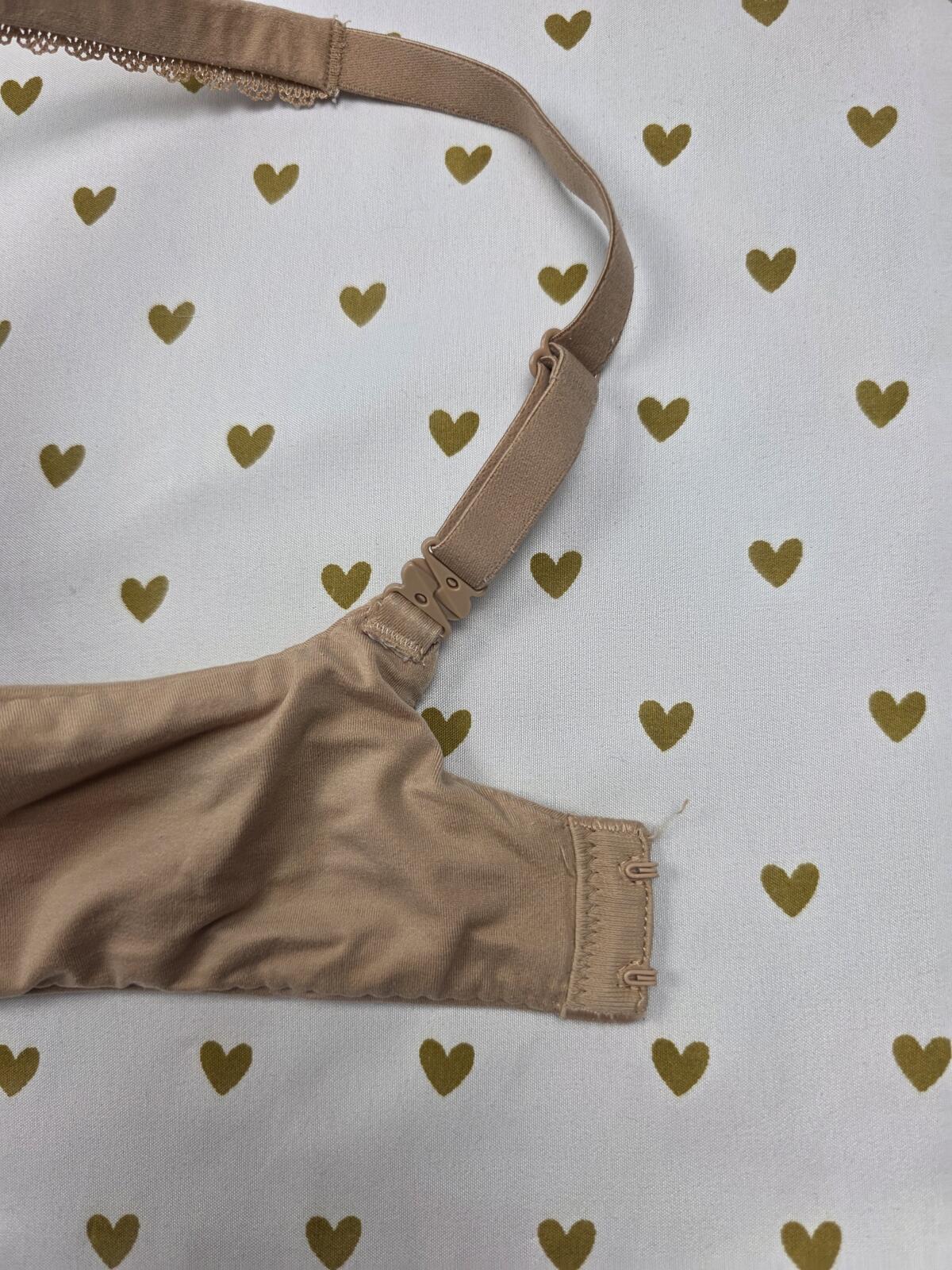 Victoria's Secret Beige Lined Perfect Coverage Bra 34D