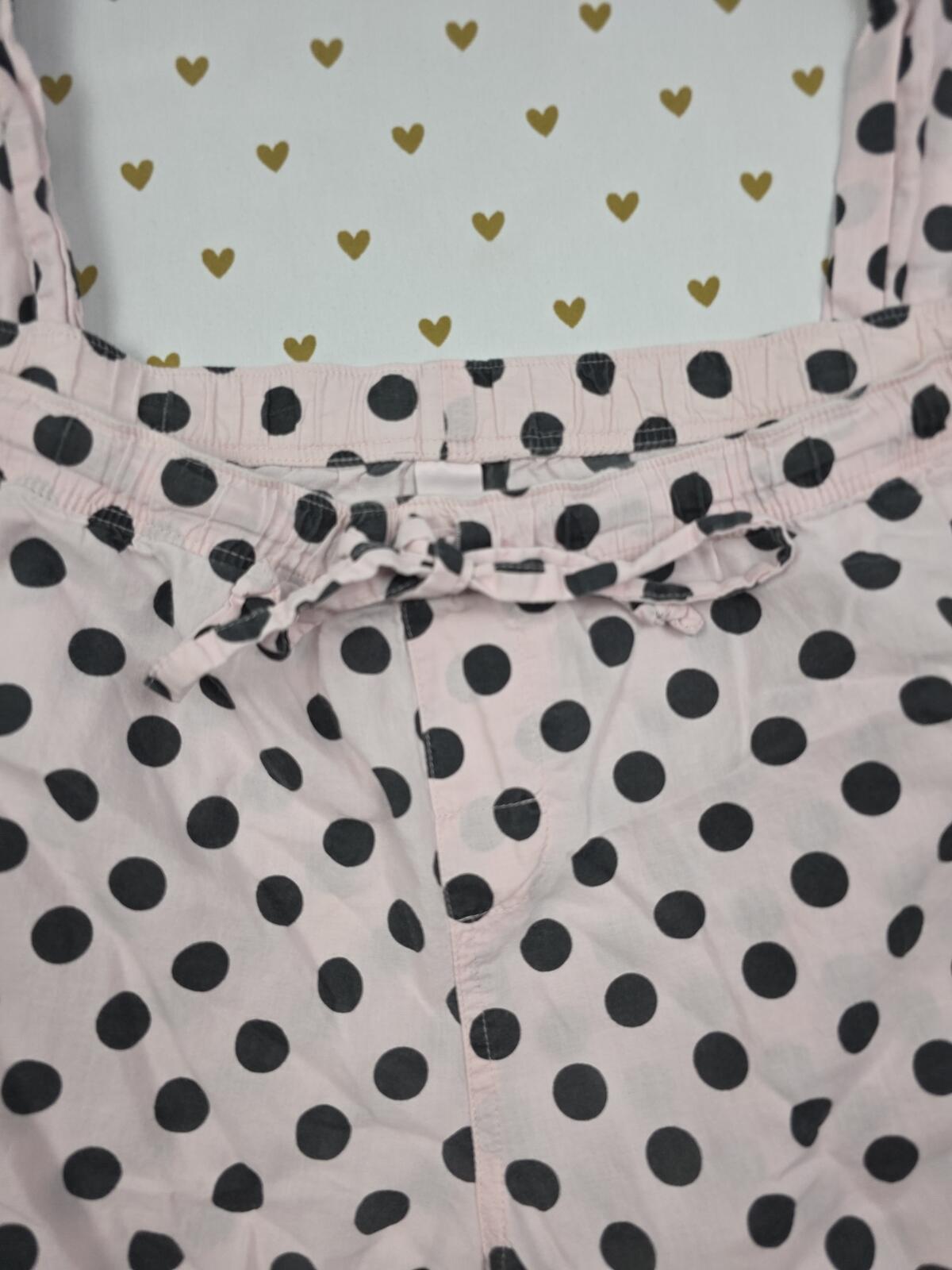 Victorias Secret Polka Dot PJ Pajama Pants Sleep Bottoms  XL LONG