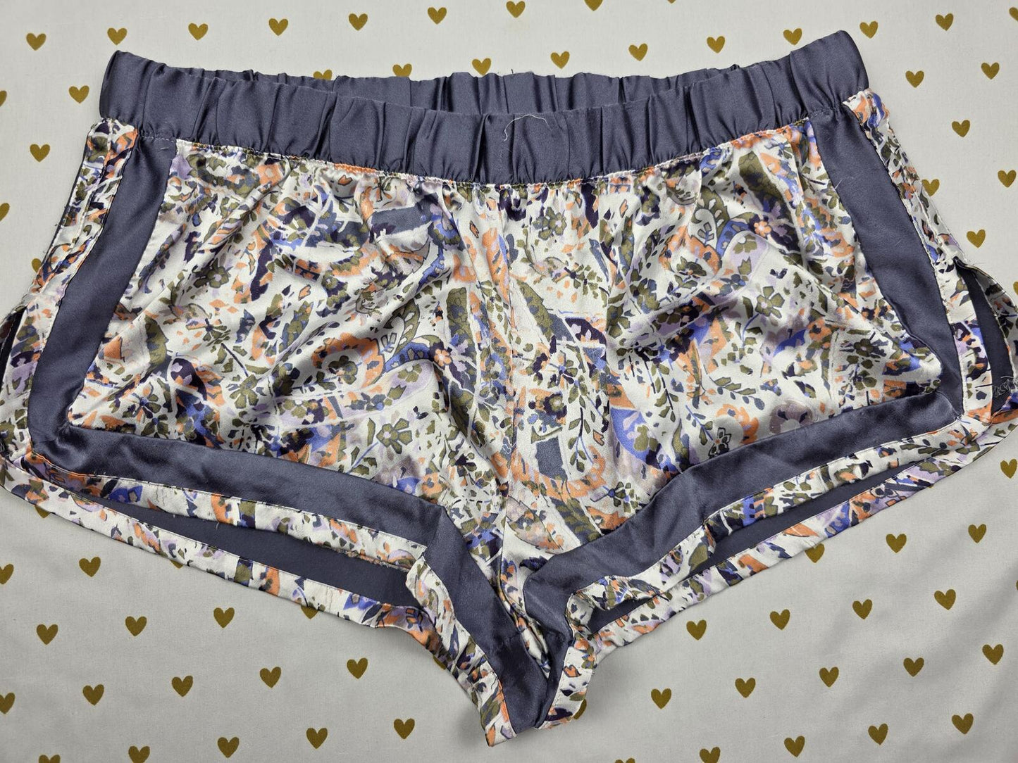 Victorias Secret Satin Silky Medium Sleep Shorts Boxers Pajama Bottoms