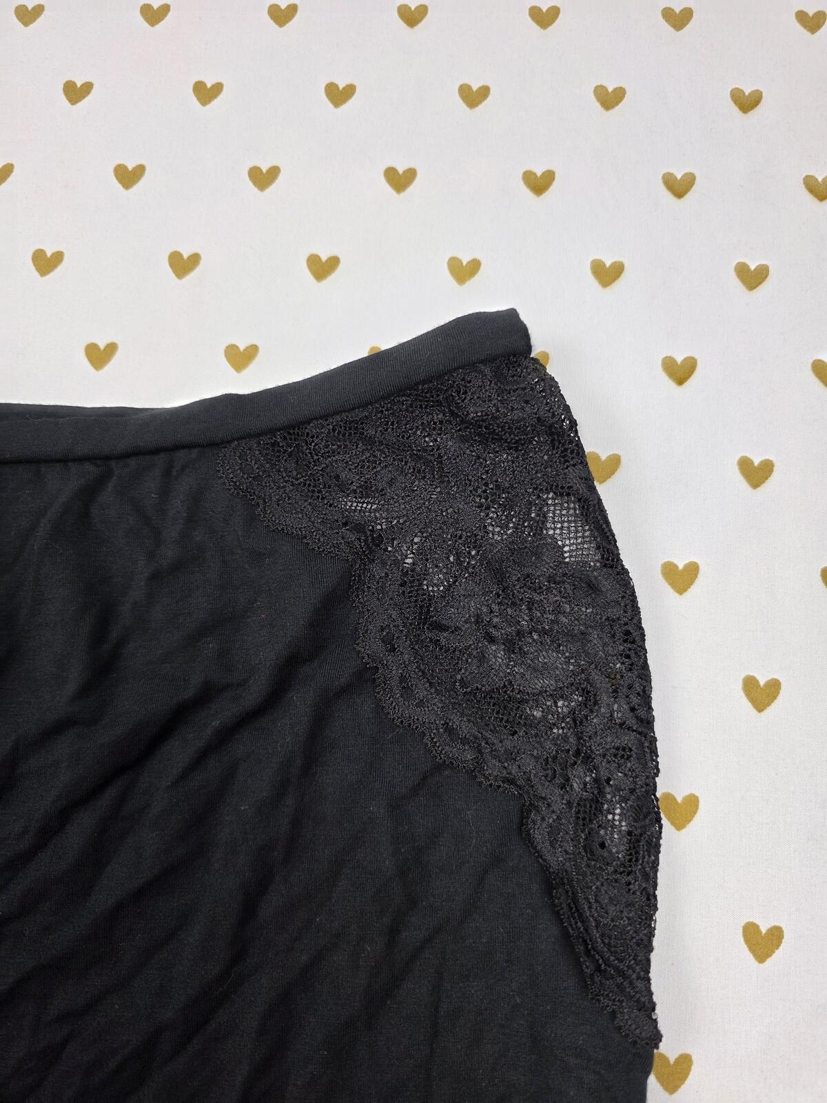Victorias Secret Black Super Soft  2XL XXL Sleep Shorts Boxers Pajama Bottoms