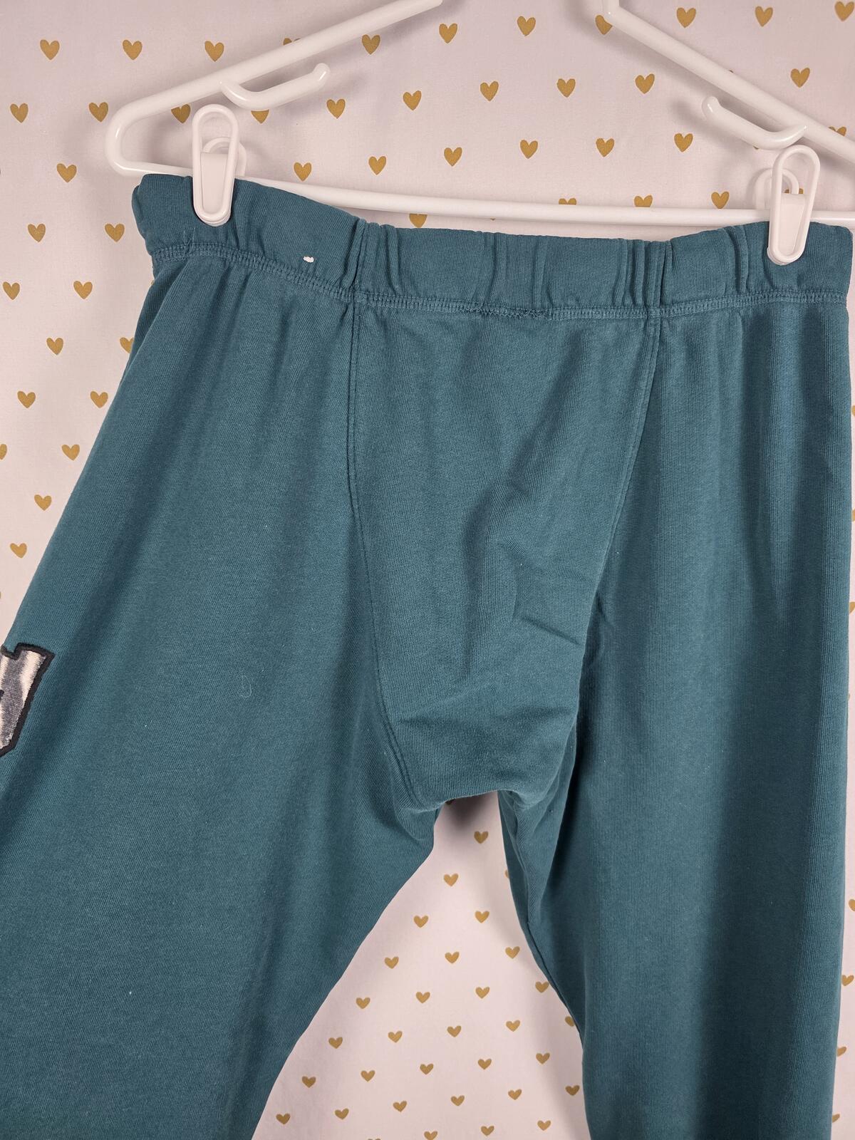 Victorias Secret PINK Zebra Print Logo XS Boyfriend DIaper Butt Flare Sweats