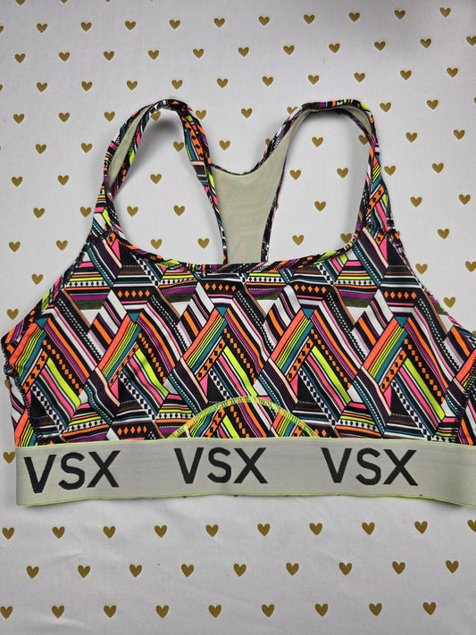 Victorias Secret VSX Sports Bra Active NEON XL Bralette Bra Top Tank