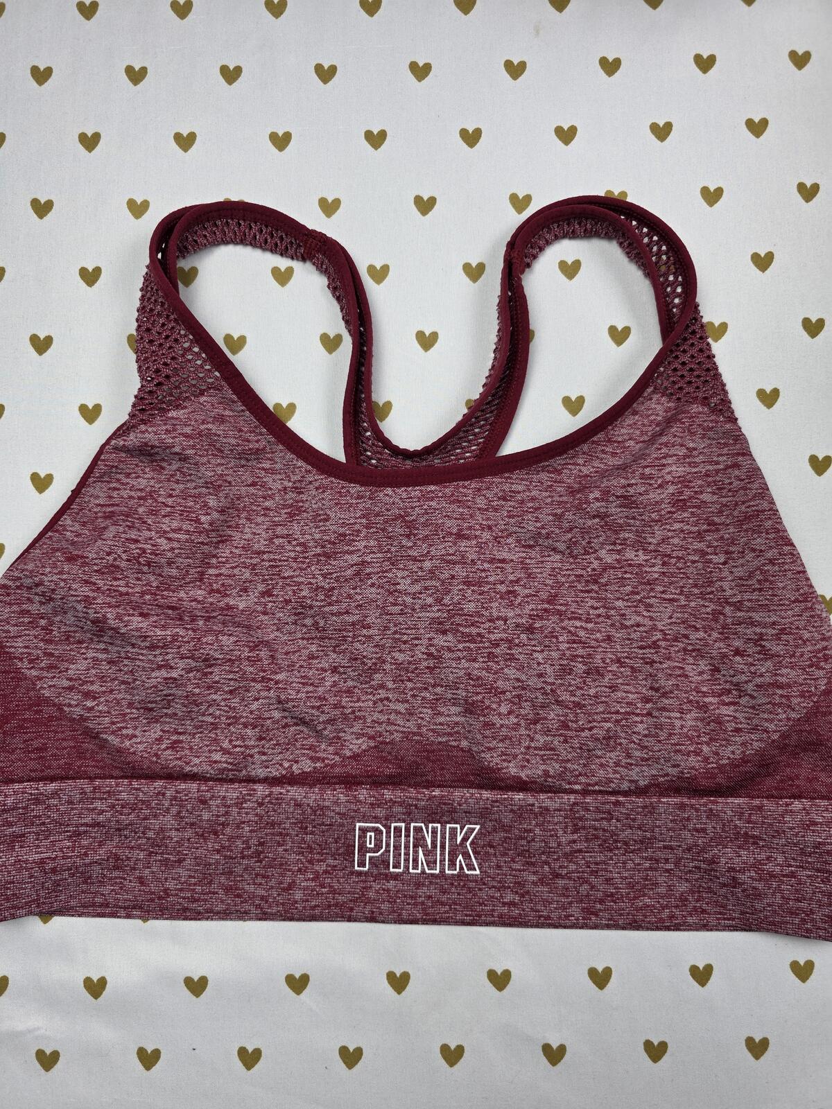 Victorias Secret Pink Active Sports BRA LARGE Bralette Bra Top Tank