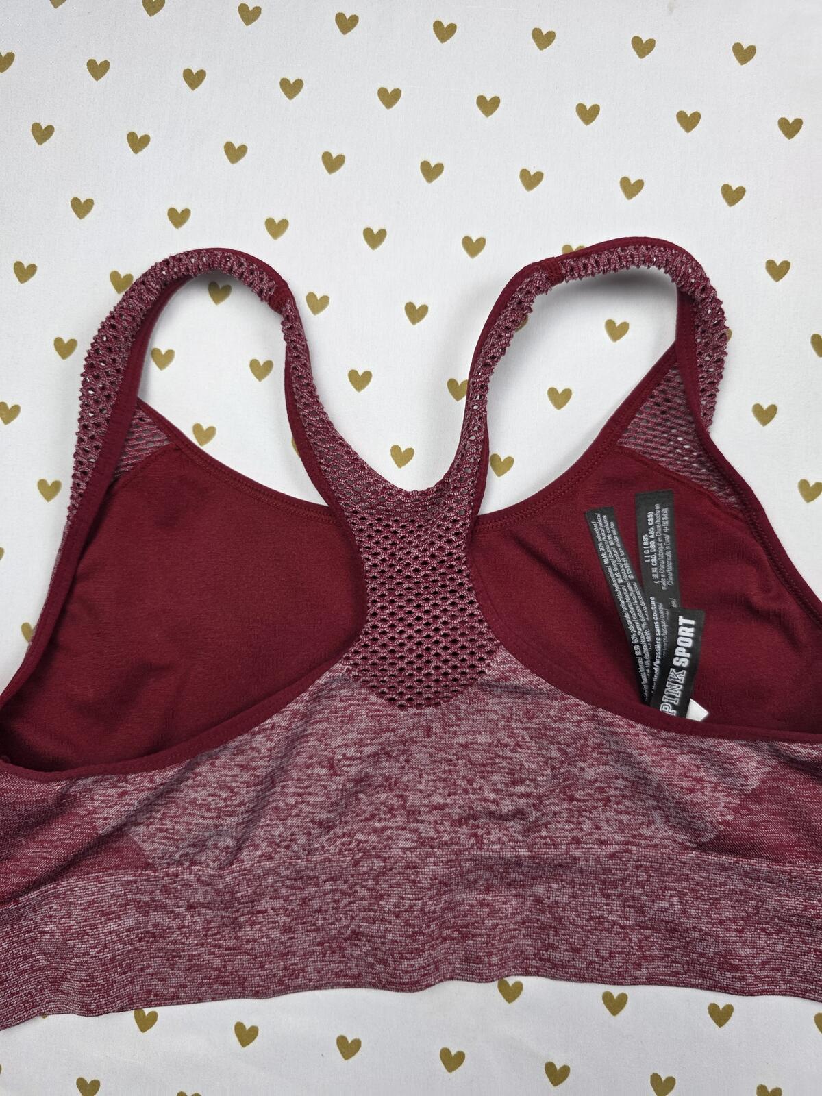 Victorias Secret Pink Active Sports BRA LARGE Bralette Bra Top Tank