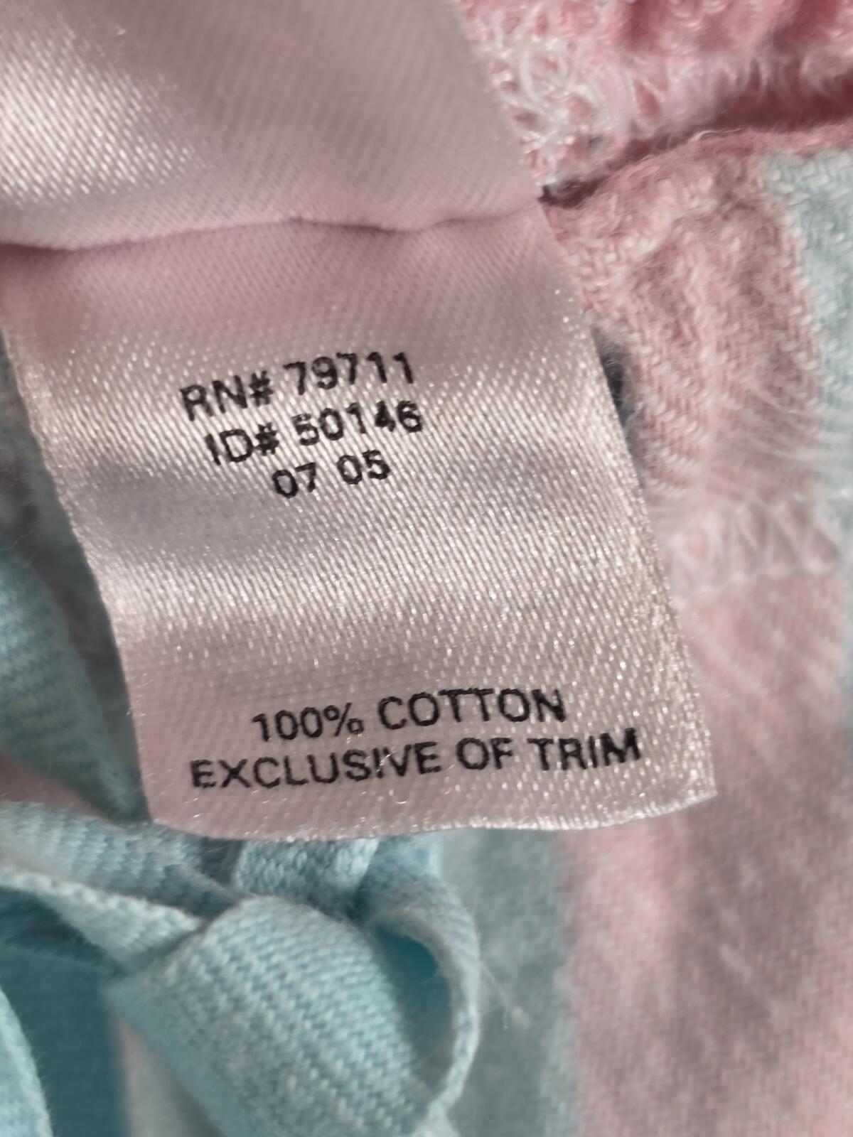 Victorias Secret Vintage Y2k MEDIUM Cotton Striped Sleep Pants Pajama Bottoms